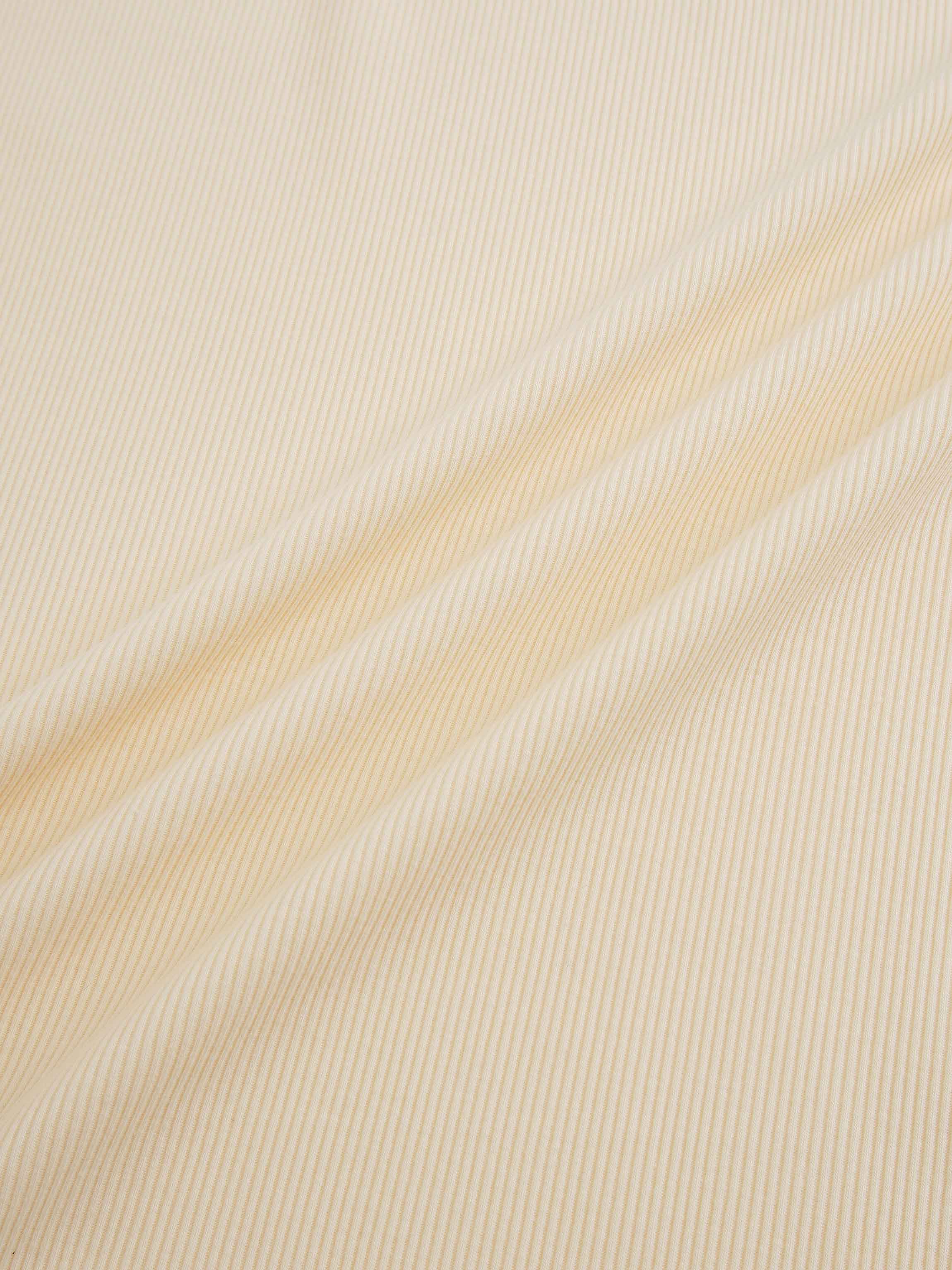 Crew Ribbed Dolman-Yellow