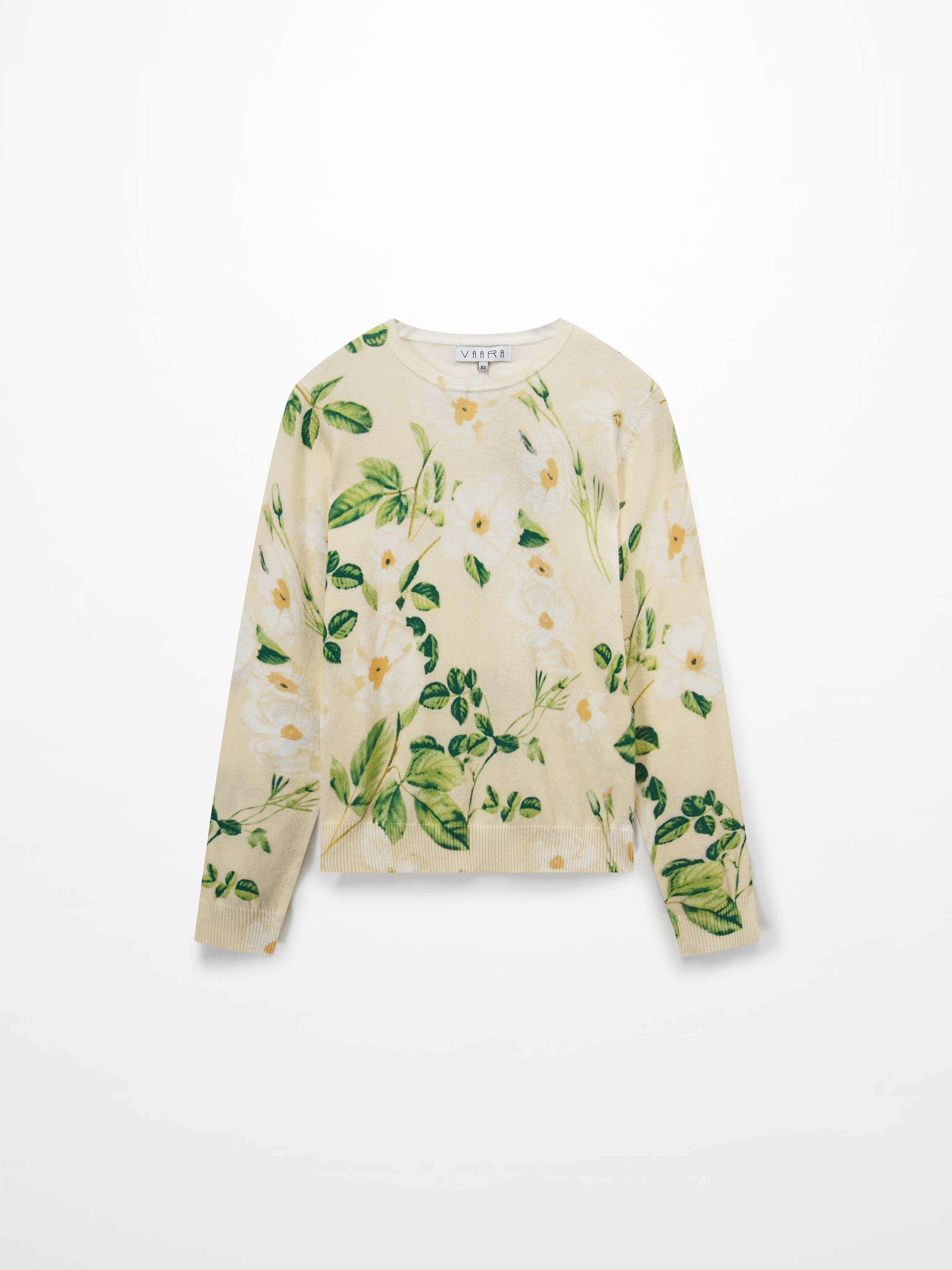 Printed Sweater-Spring Flower