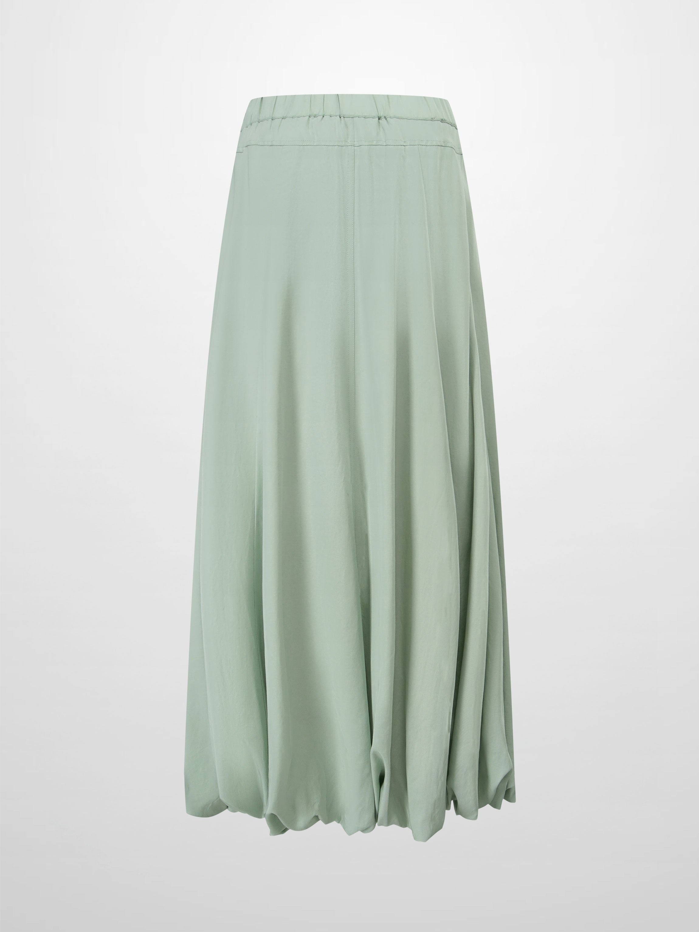 Lightweight Bubble Skirt-Dusty Mint