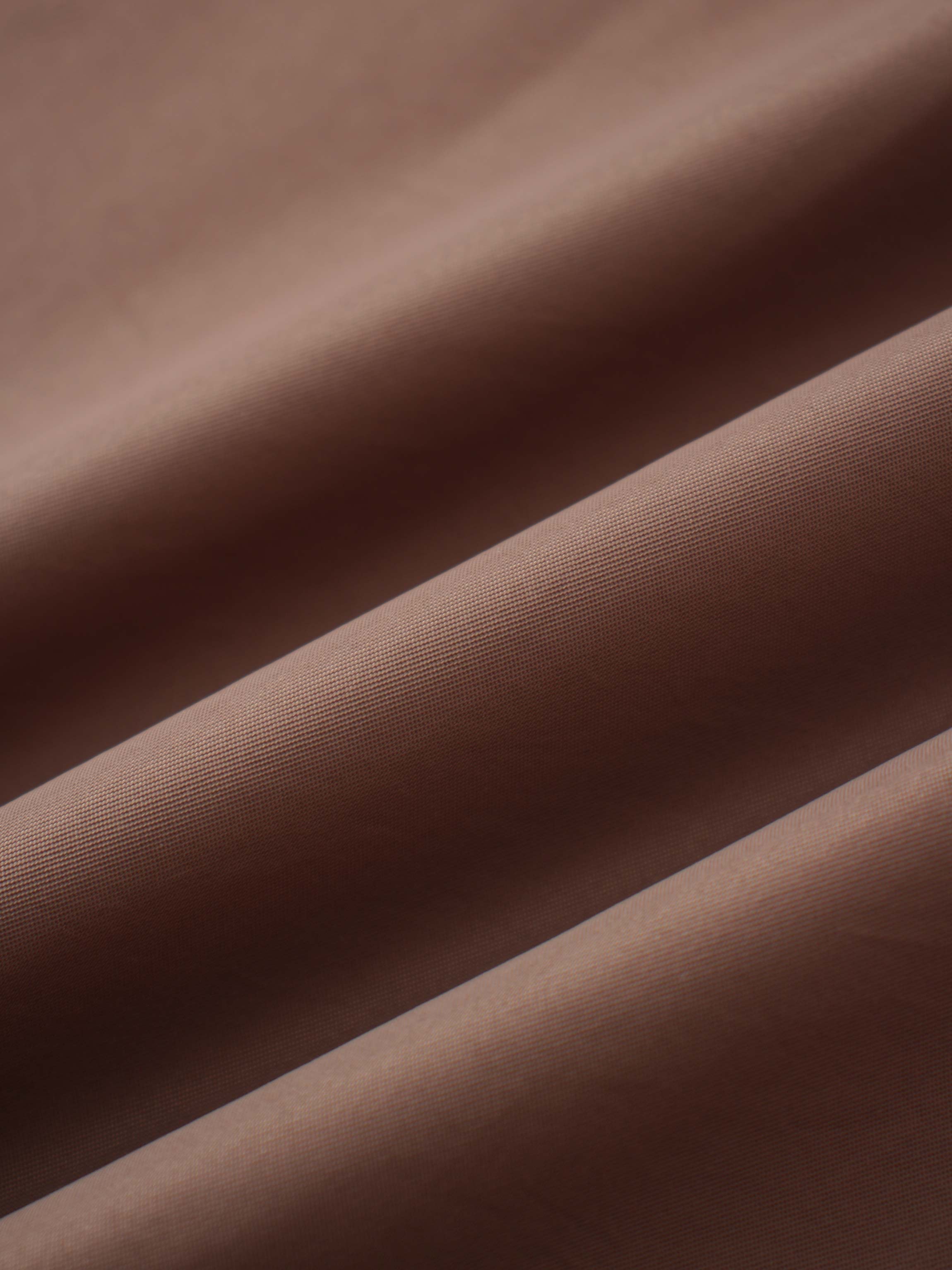 Waisted Full Taffeta Skirt-Mocha Mousse