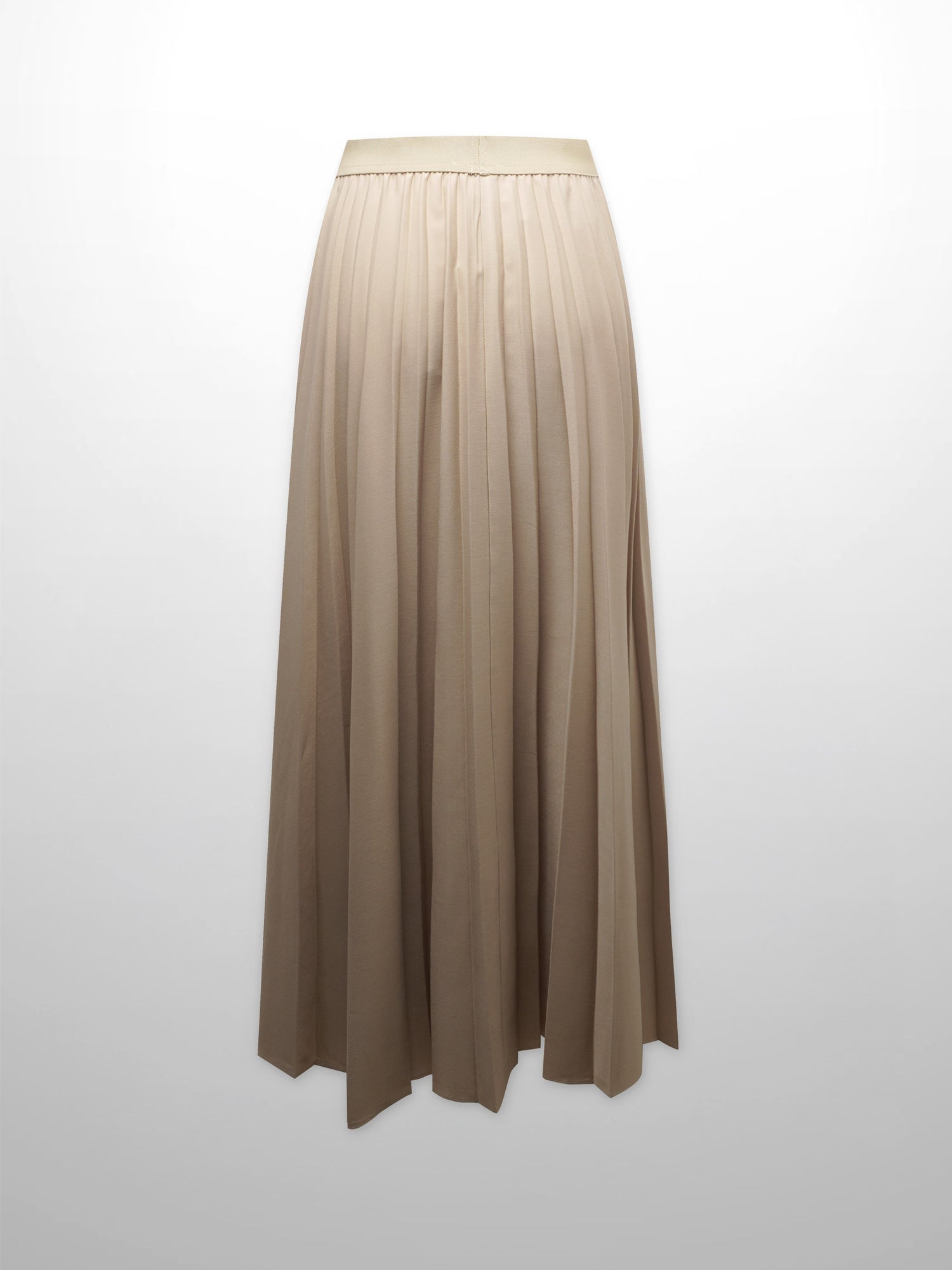 PLEATED SKIRT 37"- TAN