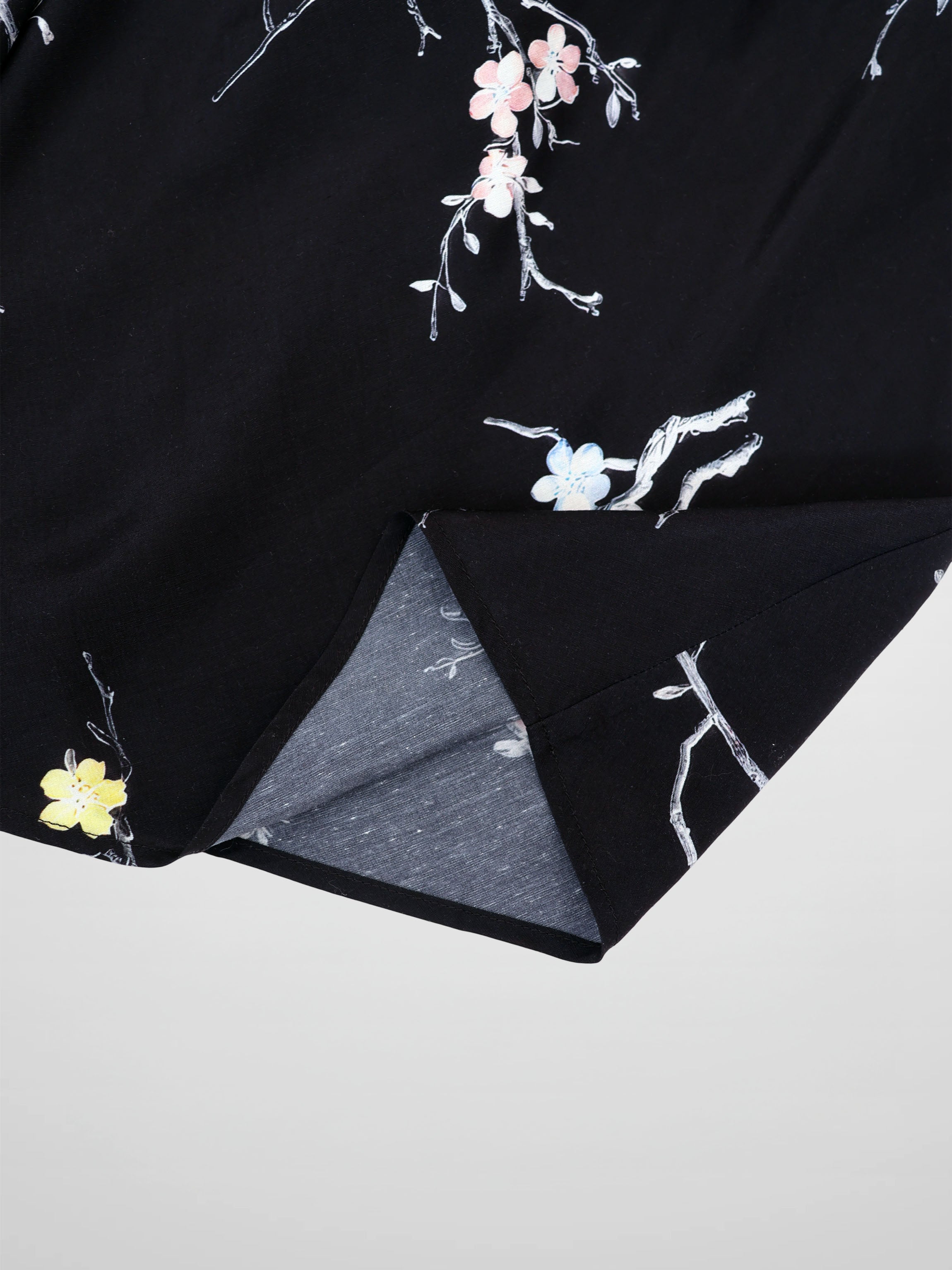 Flutter Sleeve Wrap Dress-Bunches of Floral