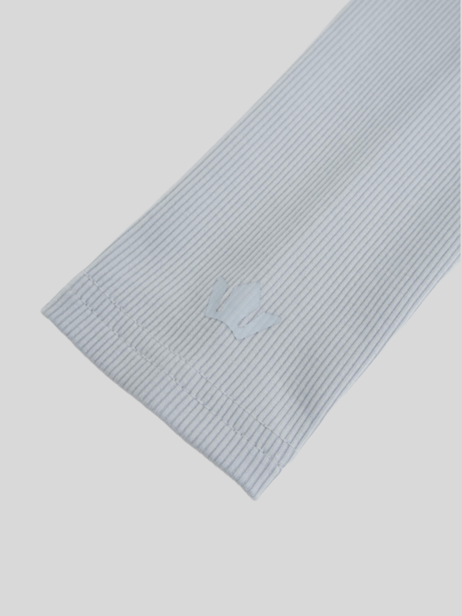 Crew Ribbed Dolman-Dusty Blue