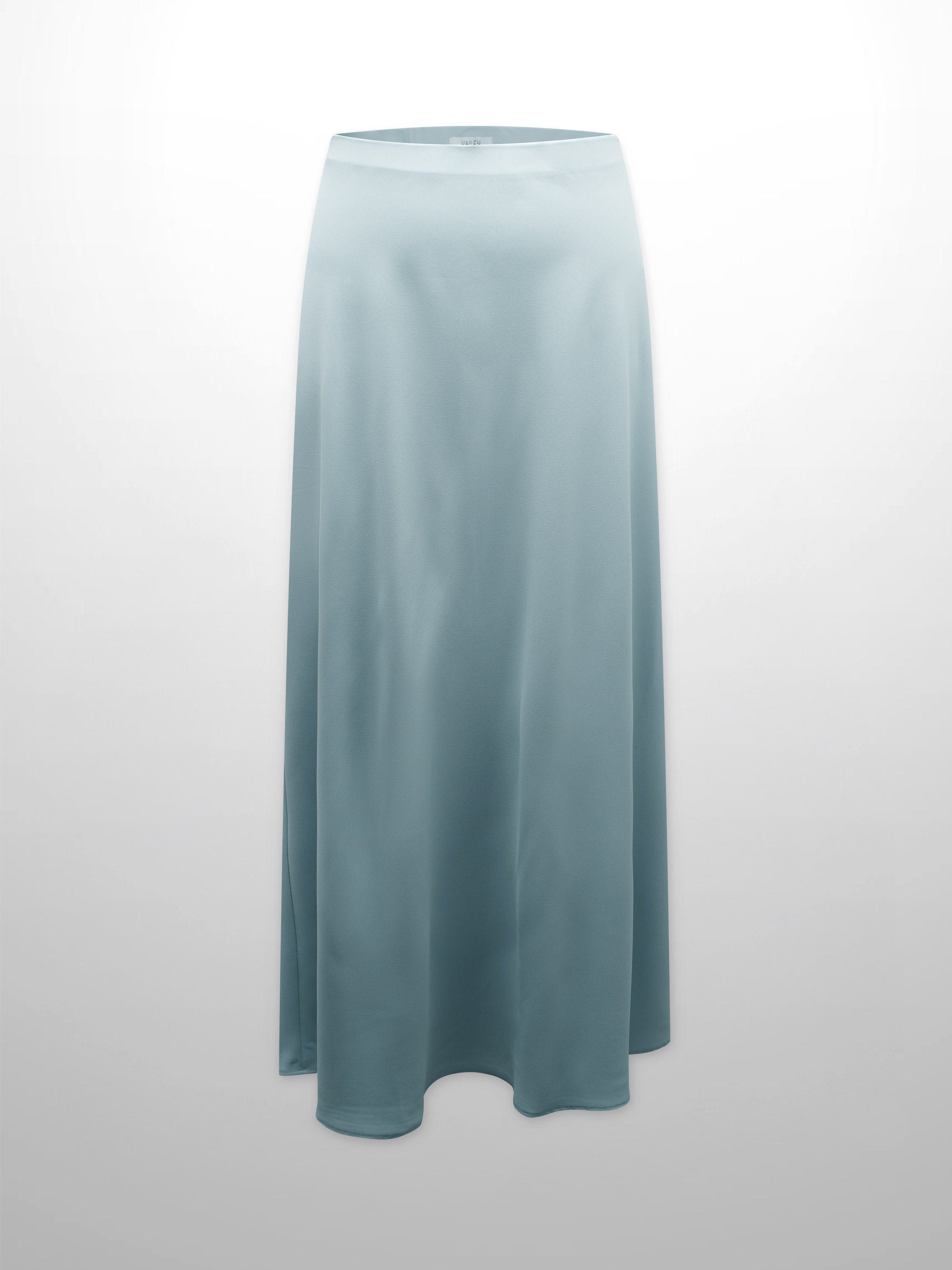 Crepe Slip Skirt-Sky Blue