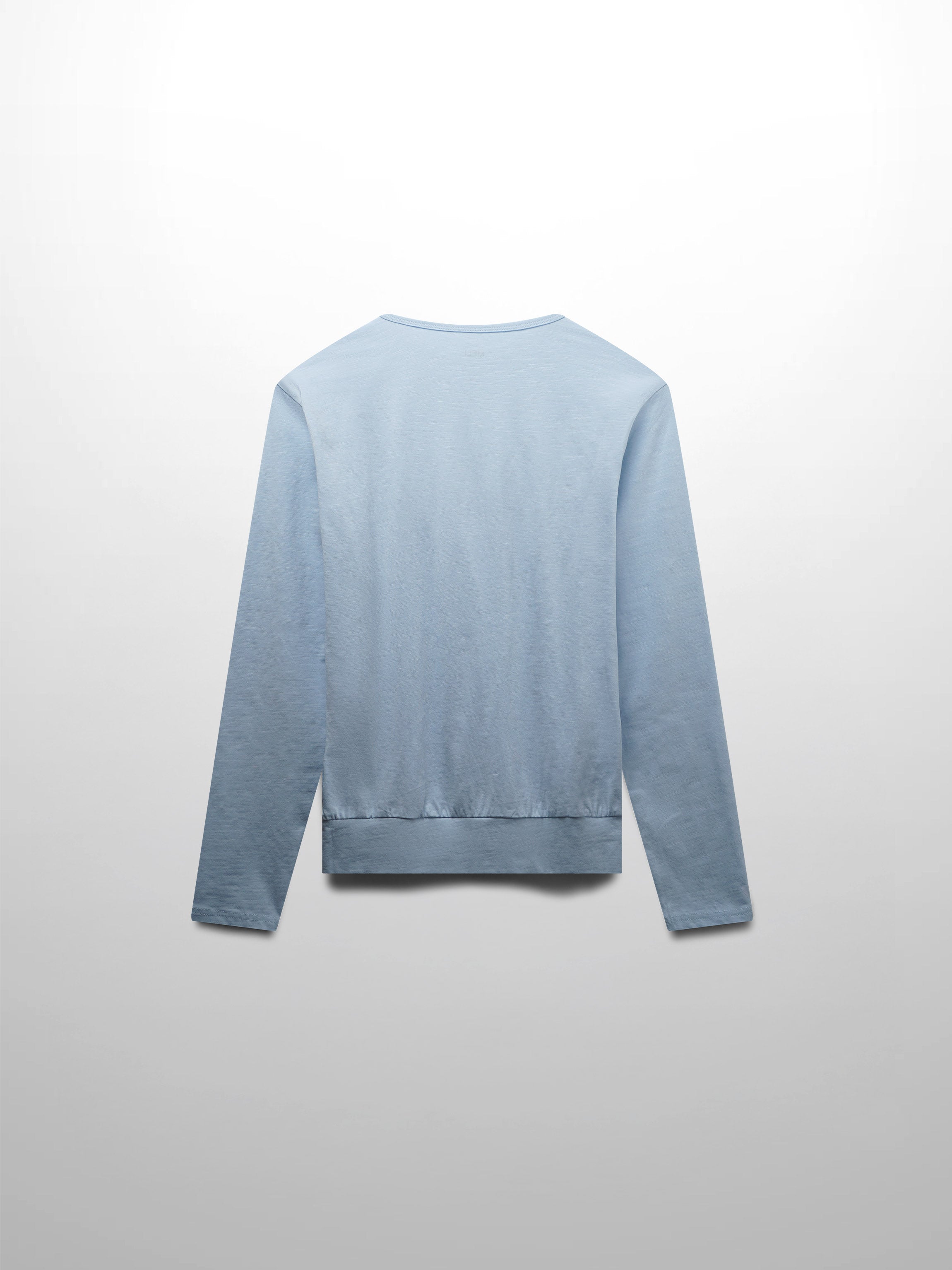 Crew Bomber Tee-Light Blue