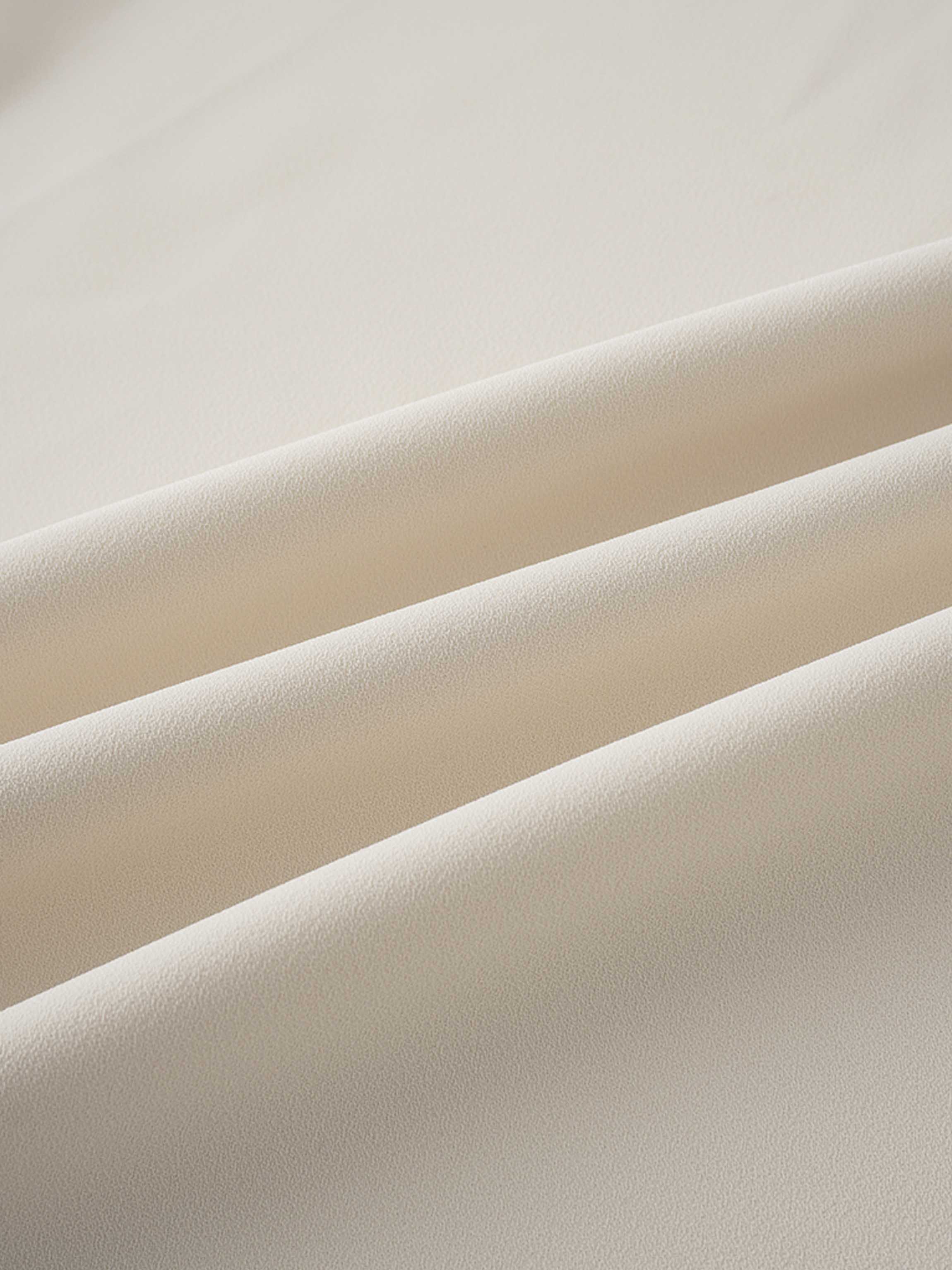 Crepe Slip Dress-Ivory