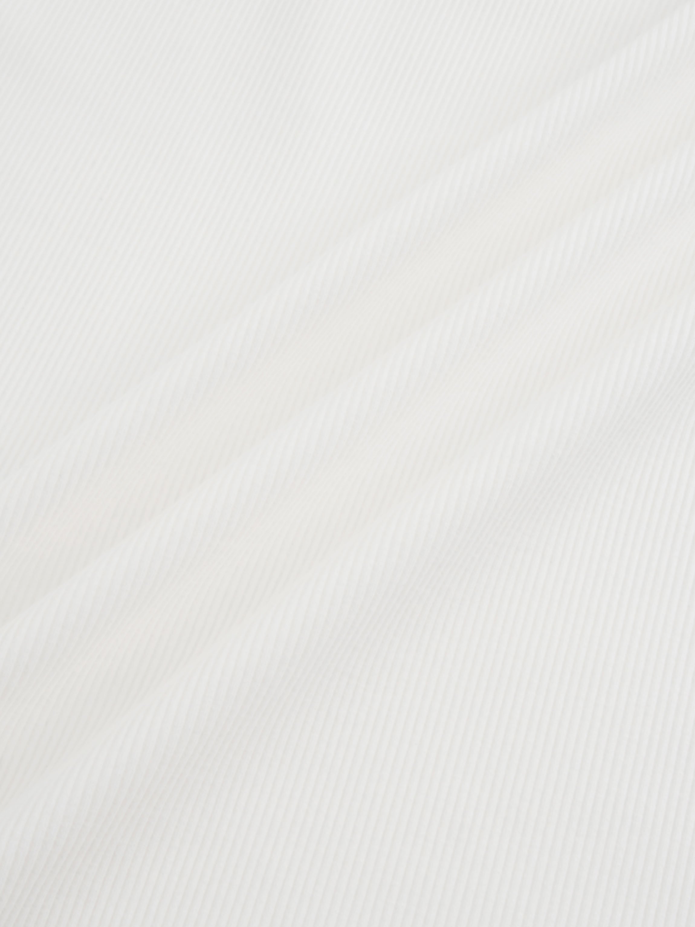 Ribbed Crew Bomber-White