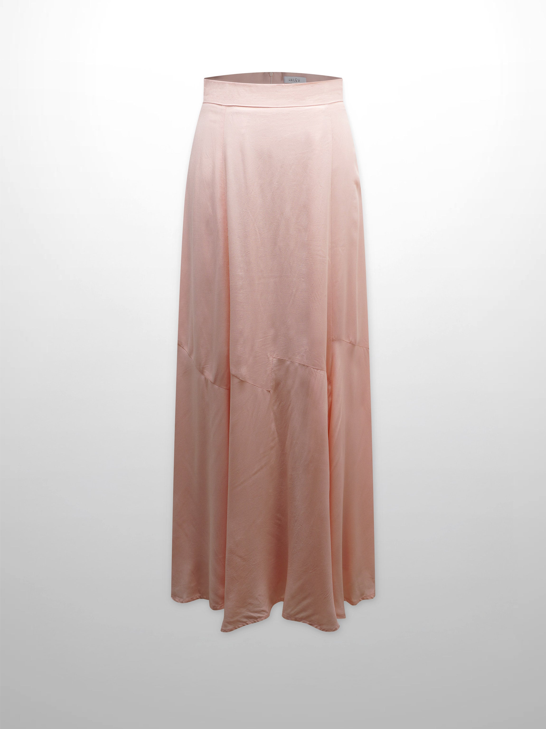 TRUMPET FLARE SKIRT-SUMMER BLUSH