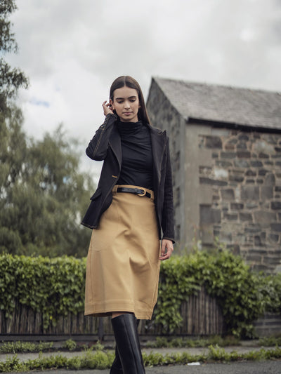 Basic A-Line Skirt-Trench