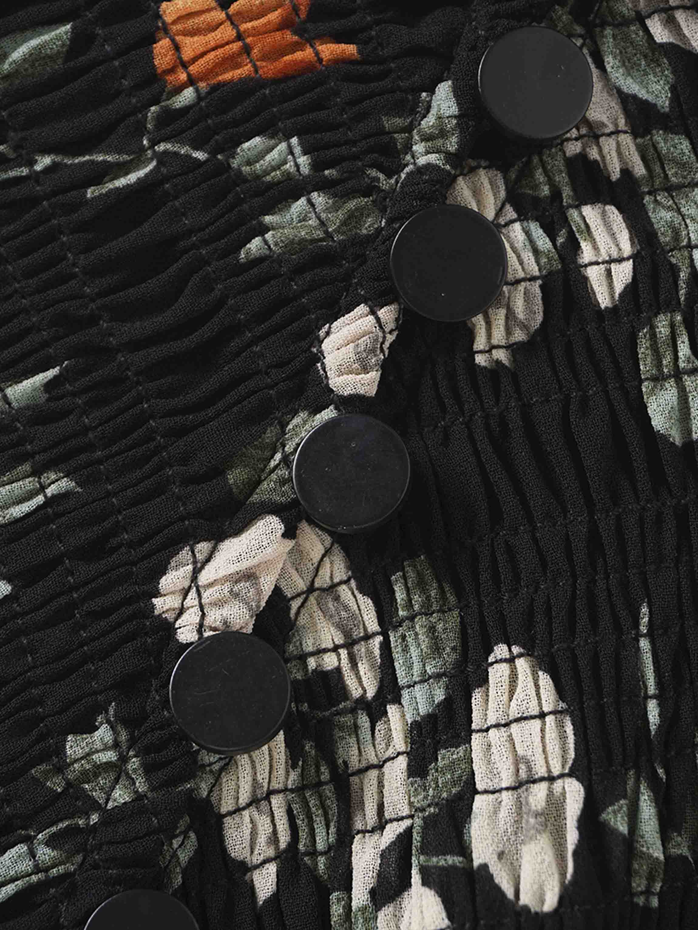 Smocked Blouse-Poppy Floral