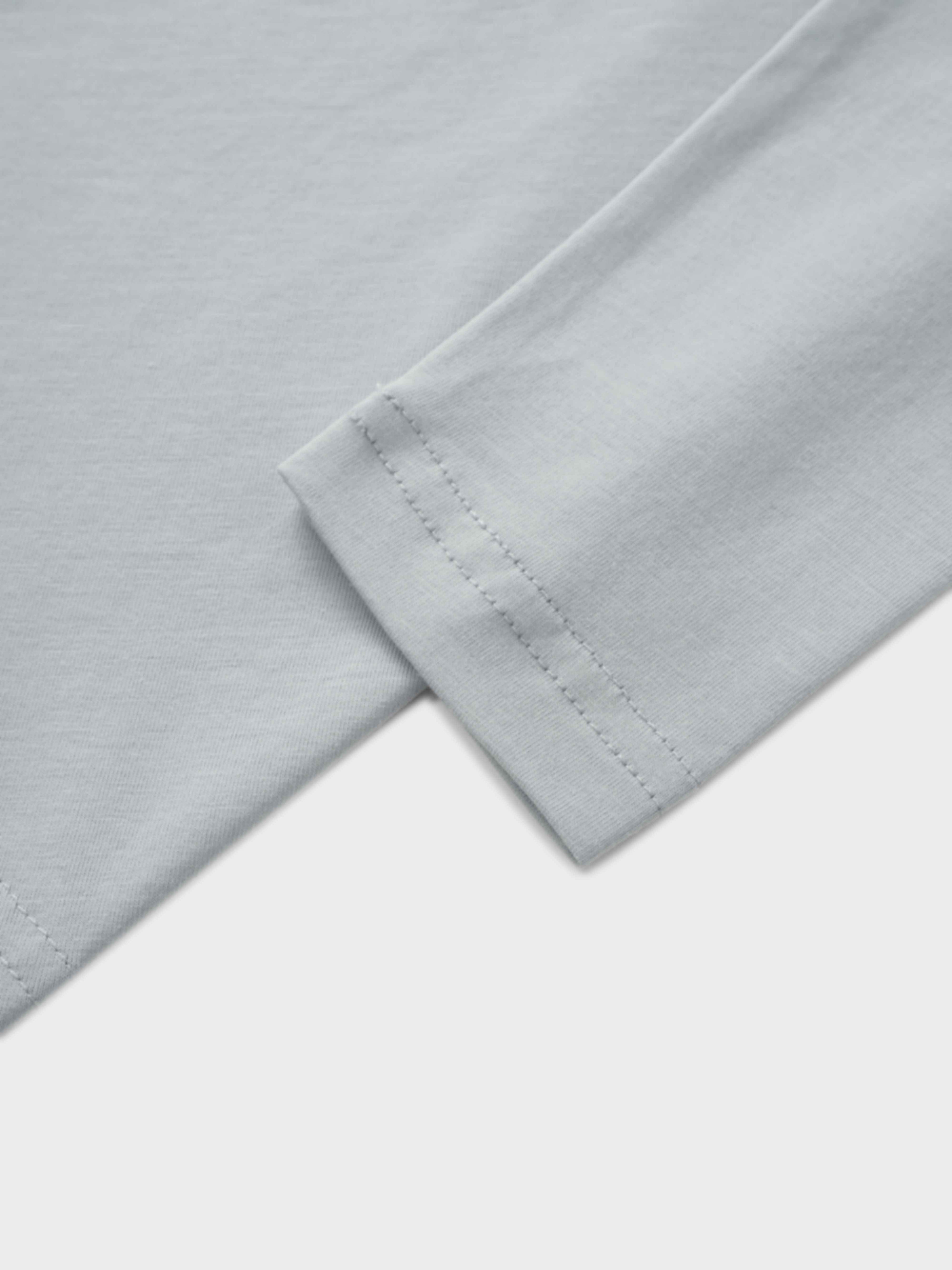 Side Tie T-Shirt-Blue