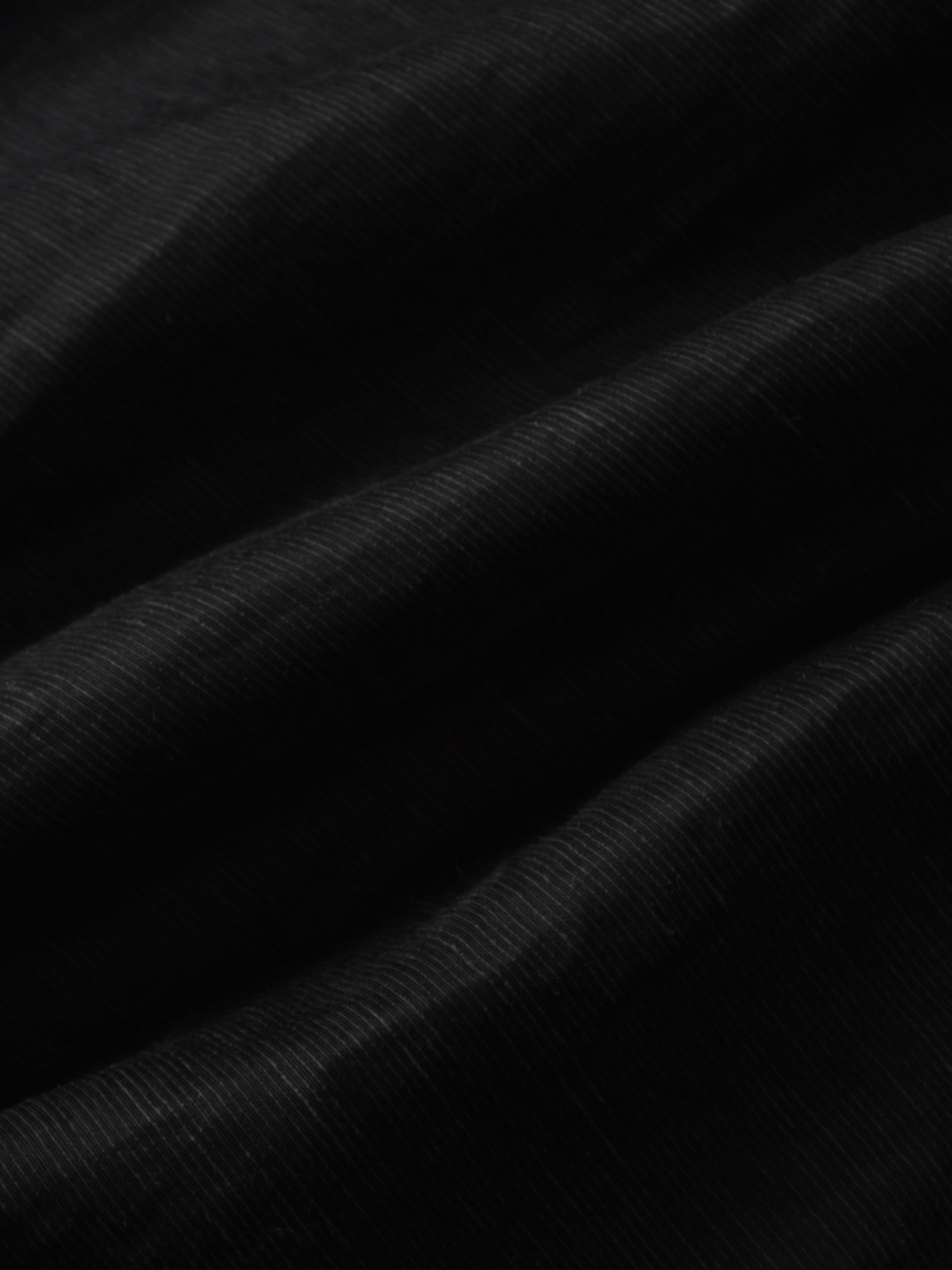 Pointed Yoke Dress Skirt-Black