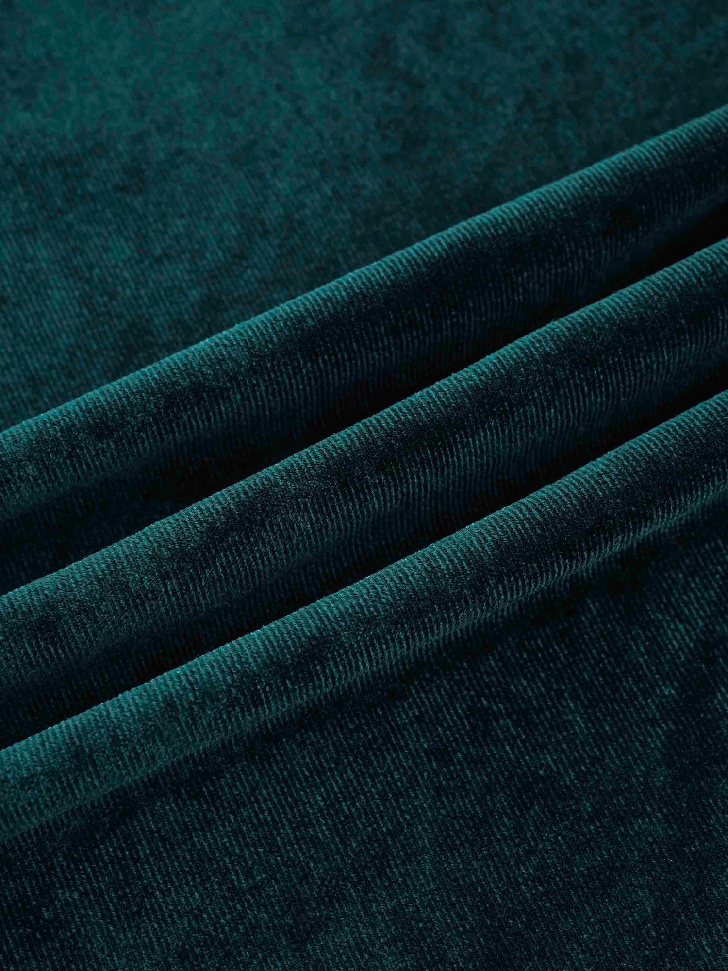 Velour Slip Dress - Emerald Green