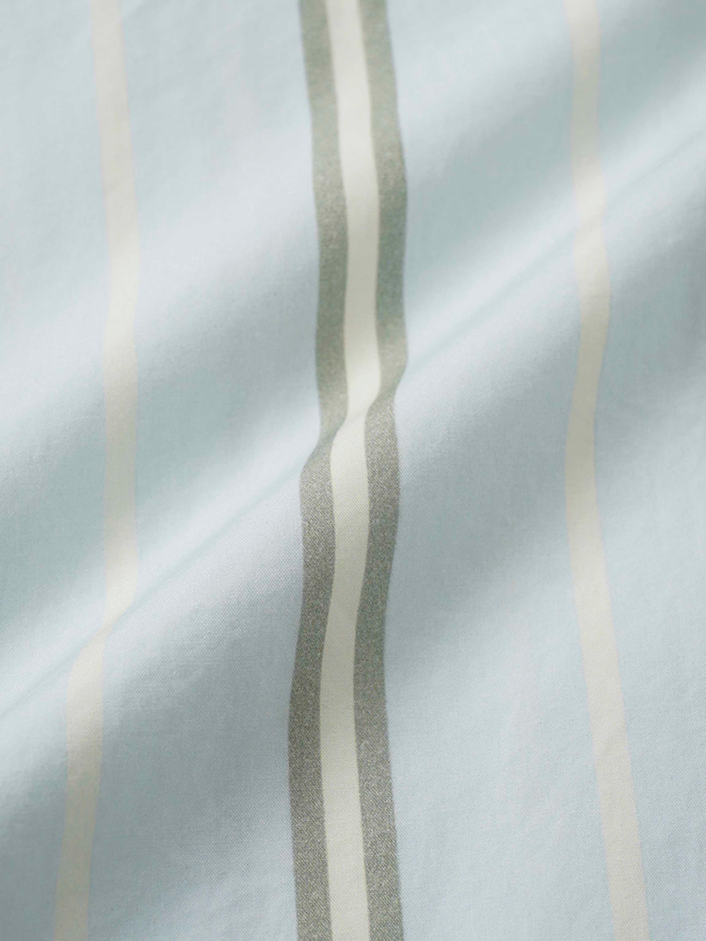 Side Tie Shirtdress-Stripe