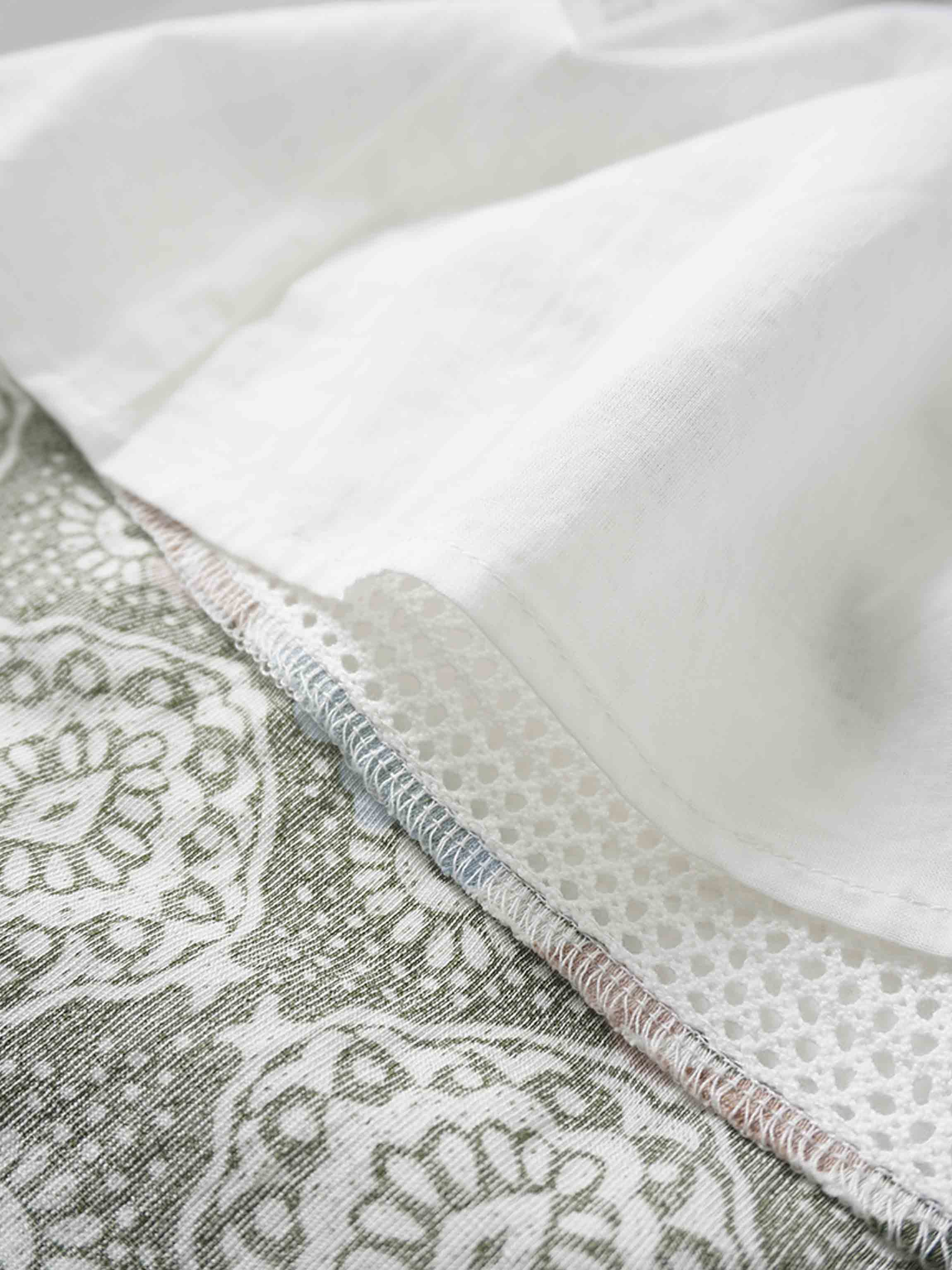 Belted Pleated Bottom Shirtdress-Floral Design