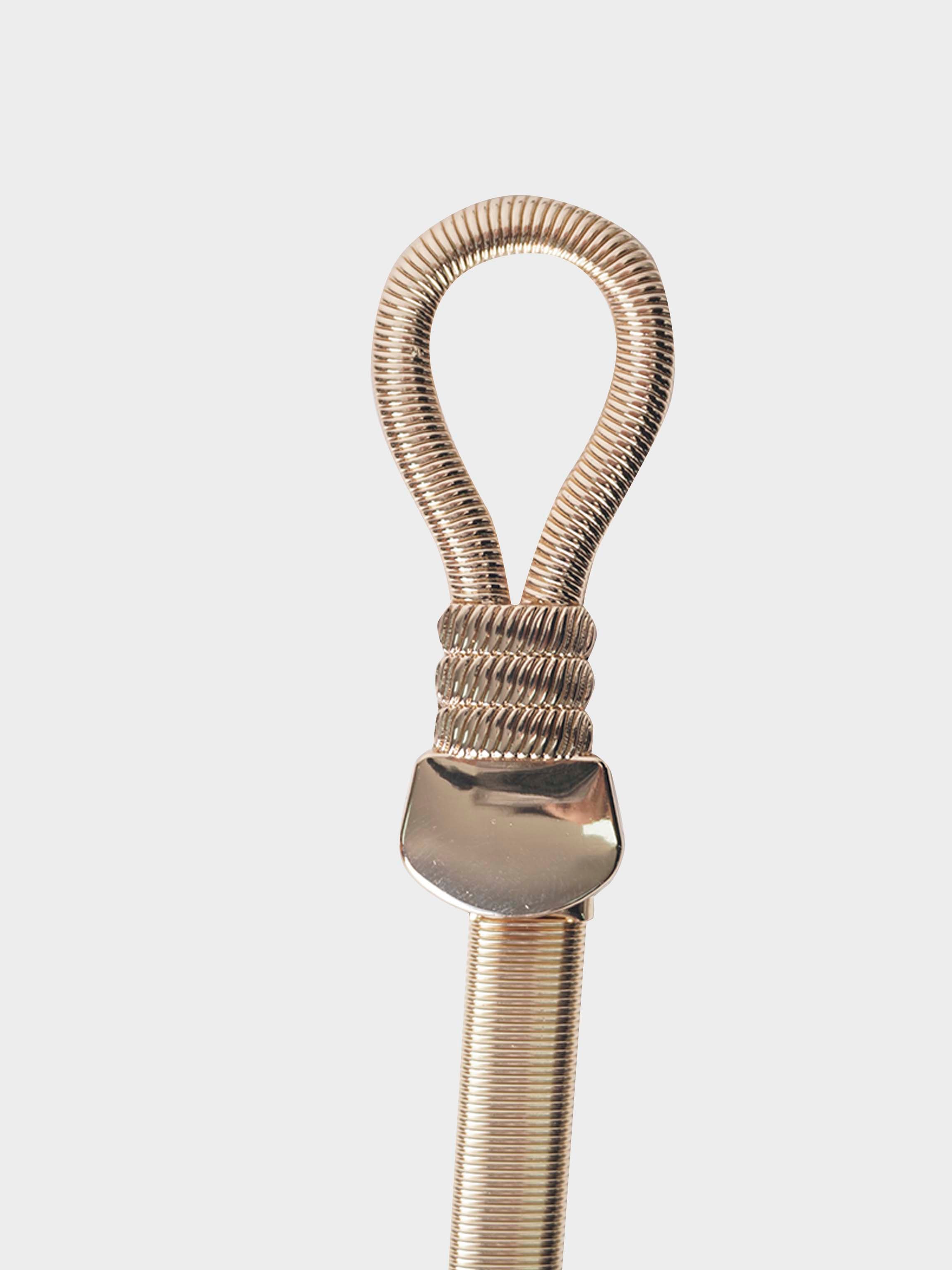 Belted Full Sleeve Dress-Medallion