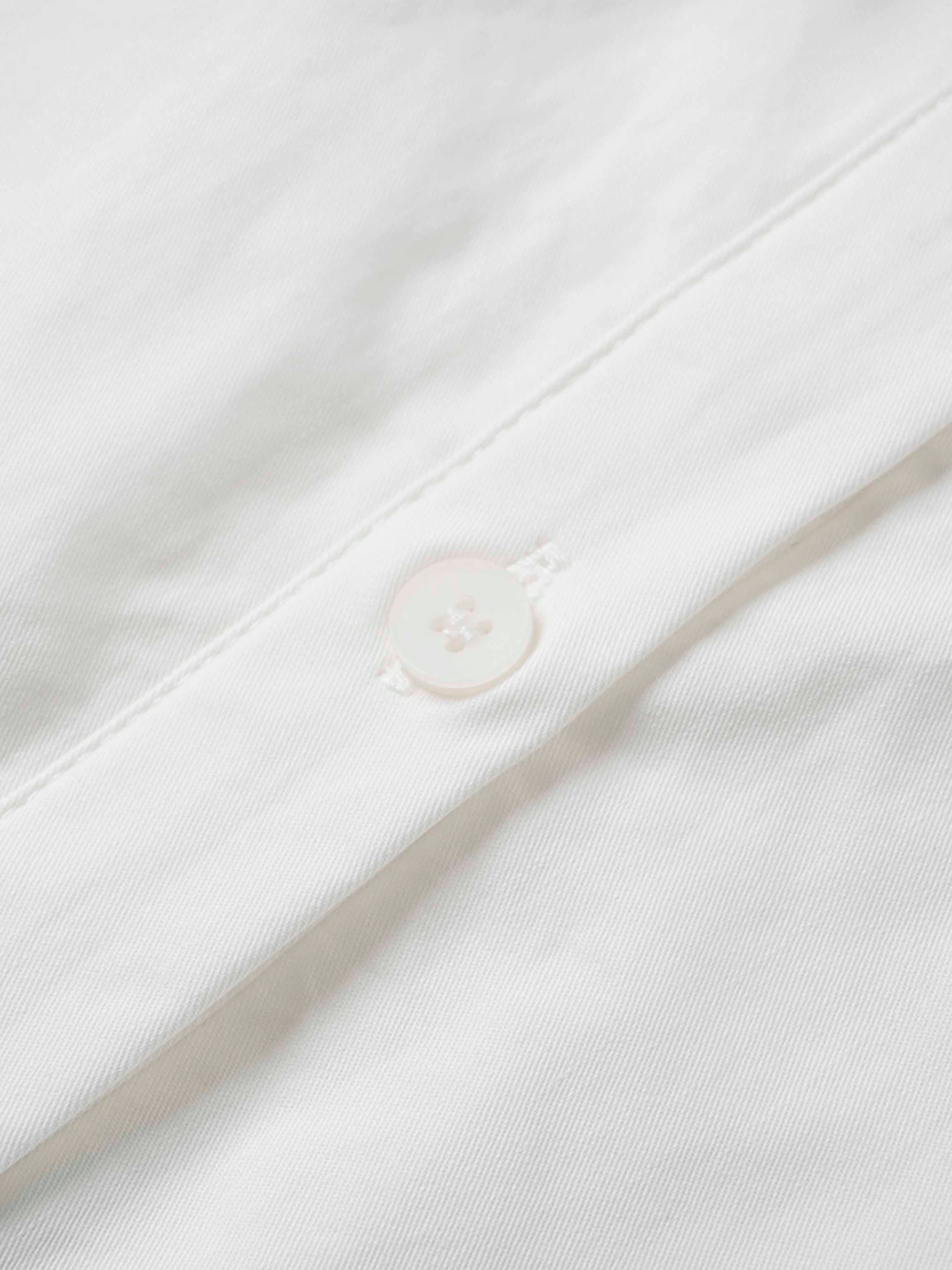 Floral Design Blouse-White