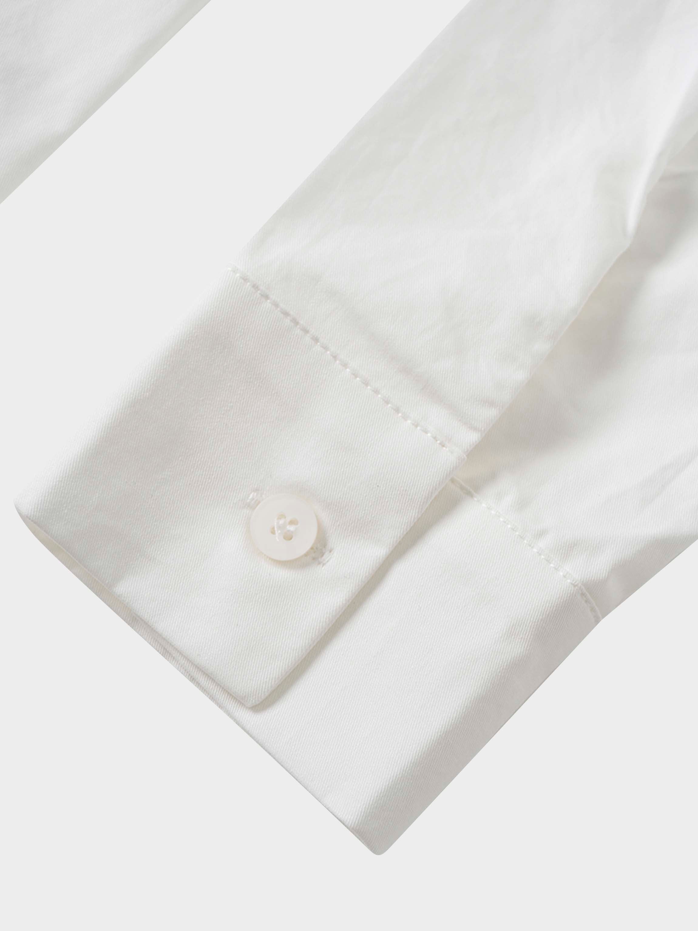 Floral Design Blouse-White