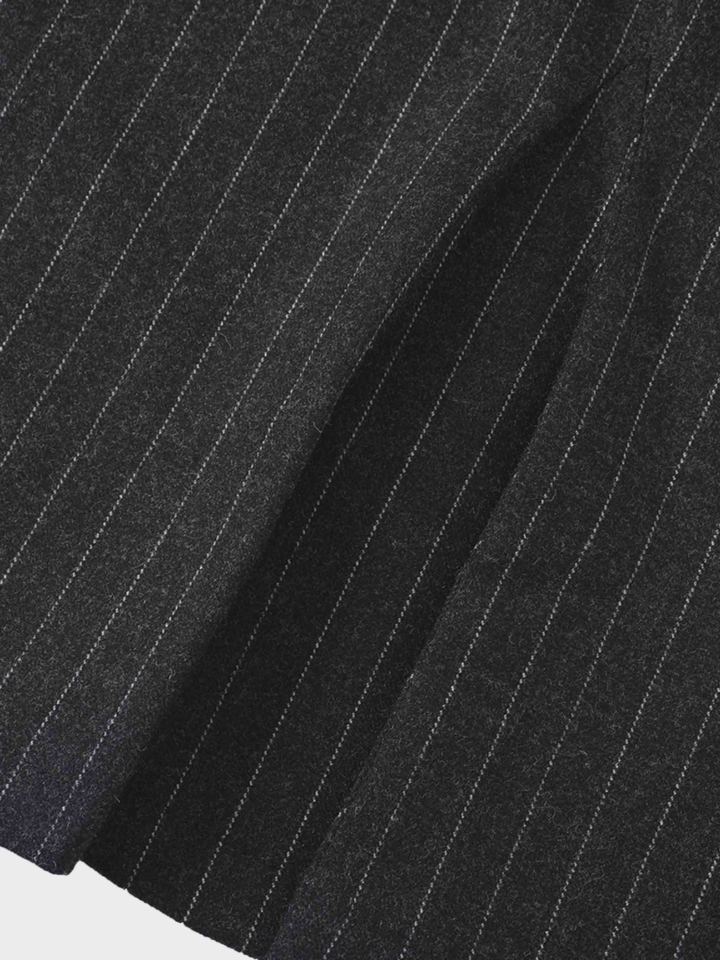 Straight Maxi Skirt - Pinstripe