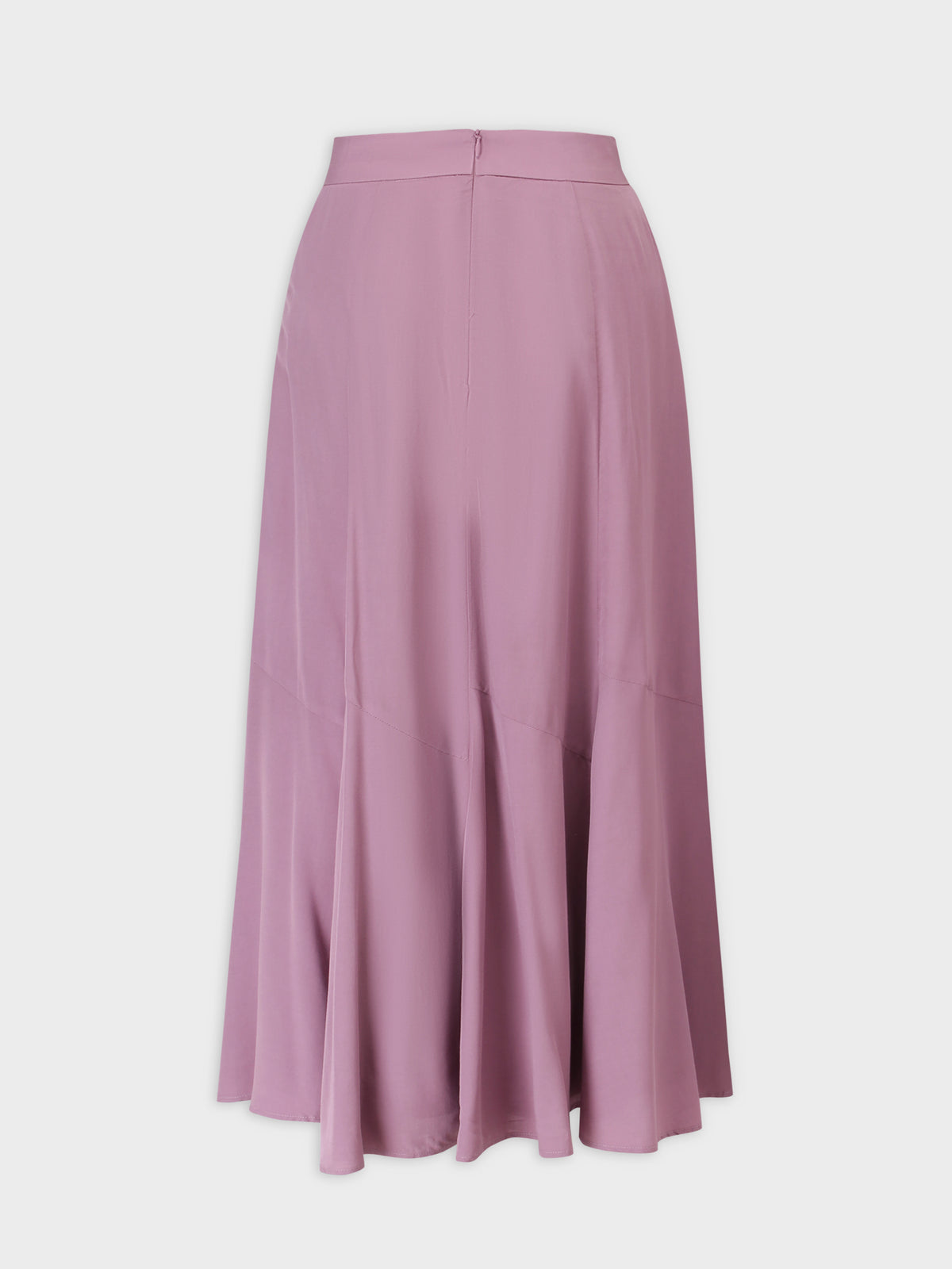 TRUMPET FLARE SKIRT-LILAC