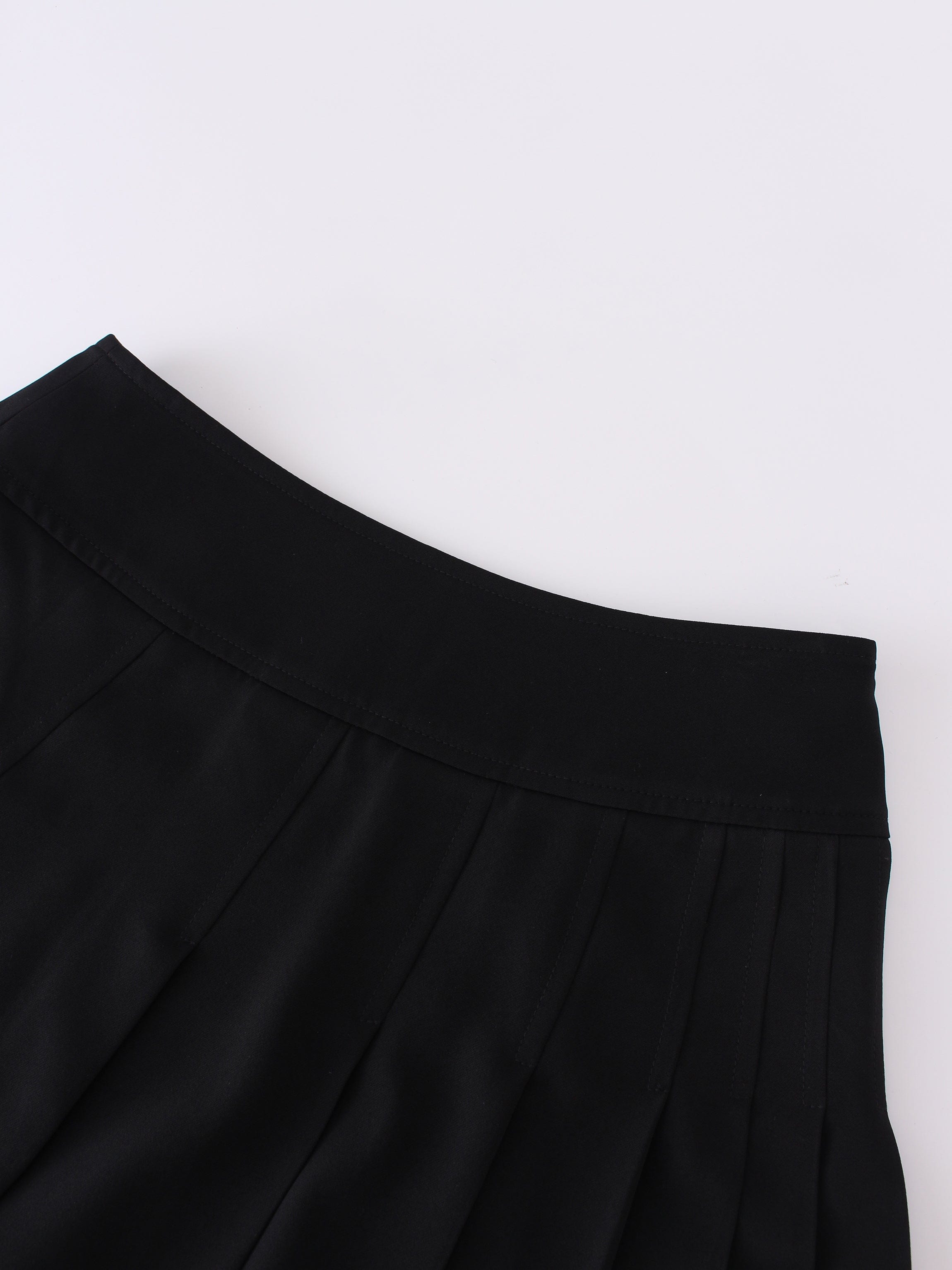 Falda Plisada Yema 37"-Negro