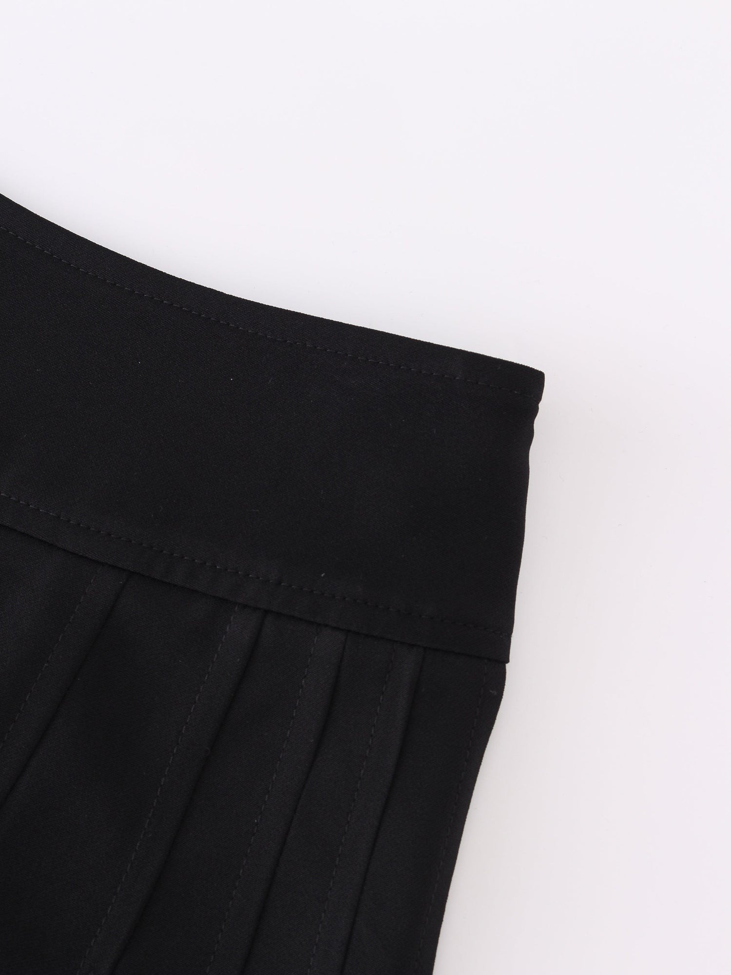 Falda Plisada Yema 37"-Negro
