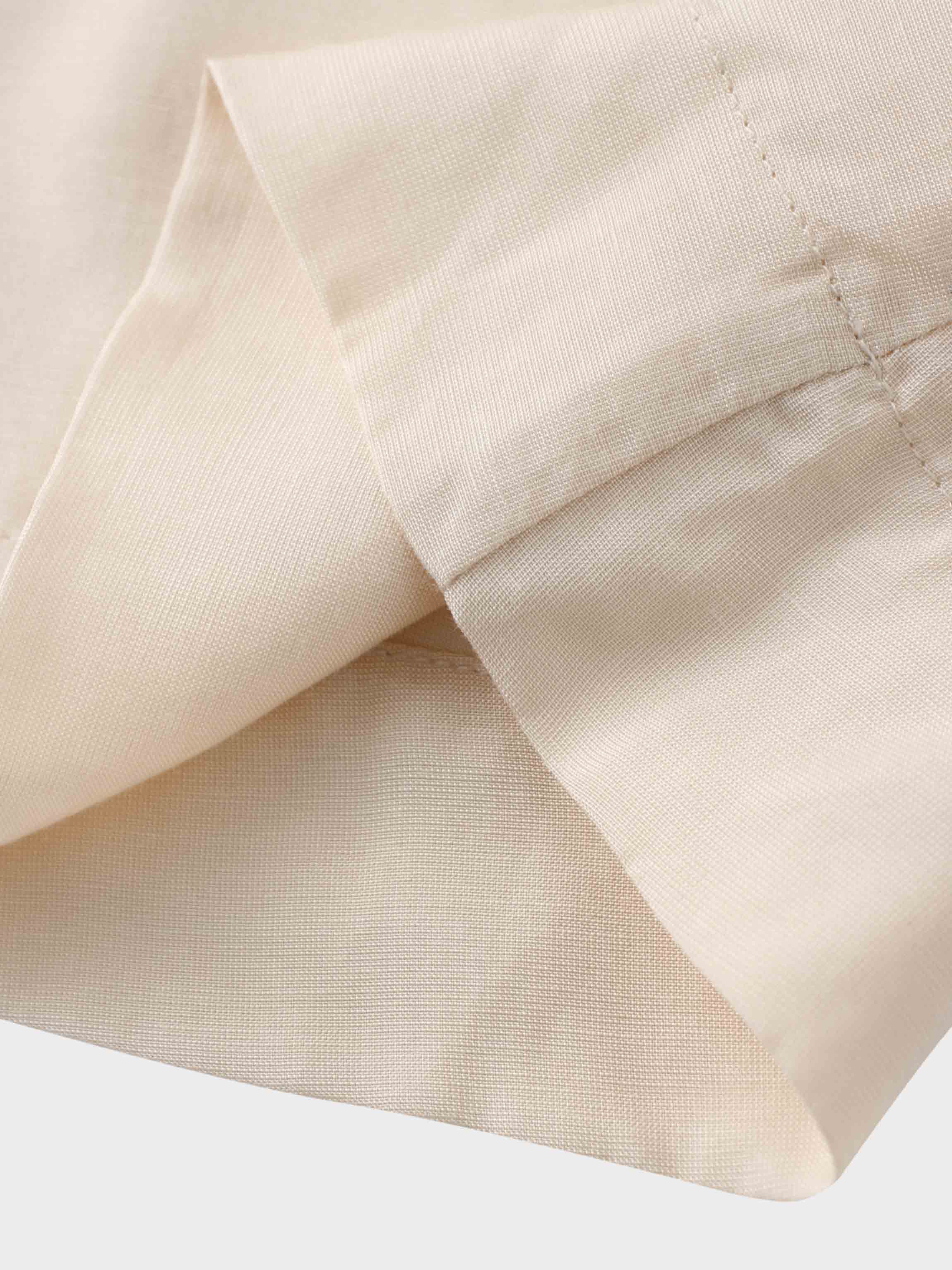 Pleated Sleeve High Waisted Dress-Peach