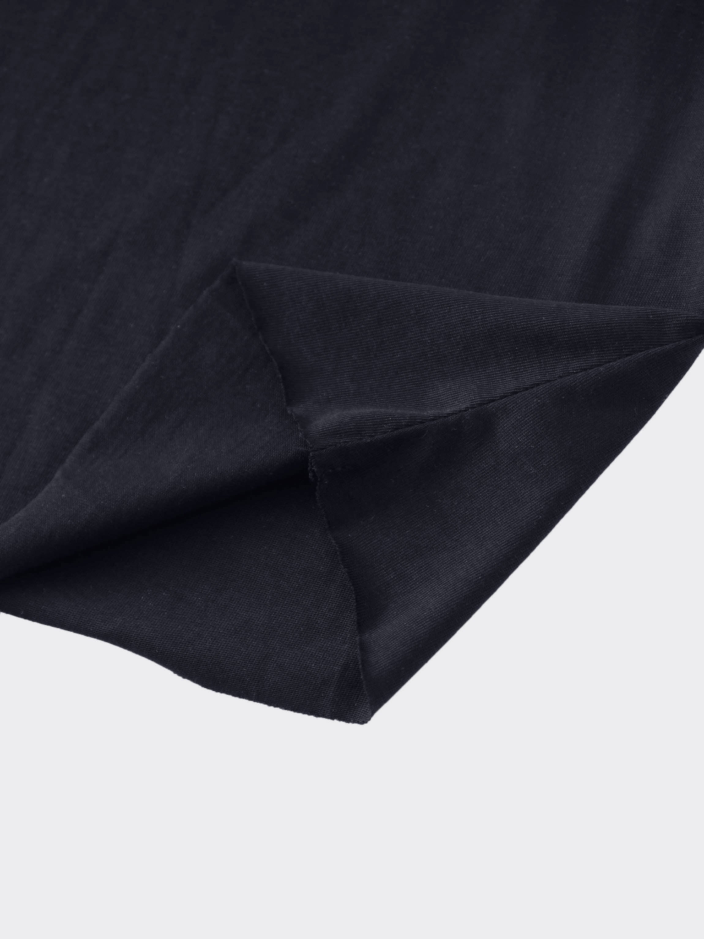 Elastic Waist T-Shirt Skirt-Navy