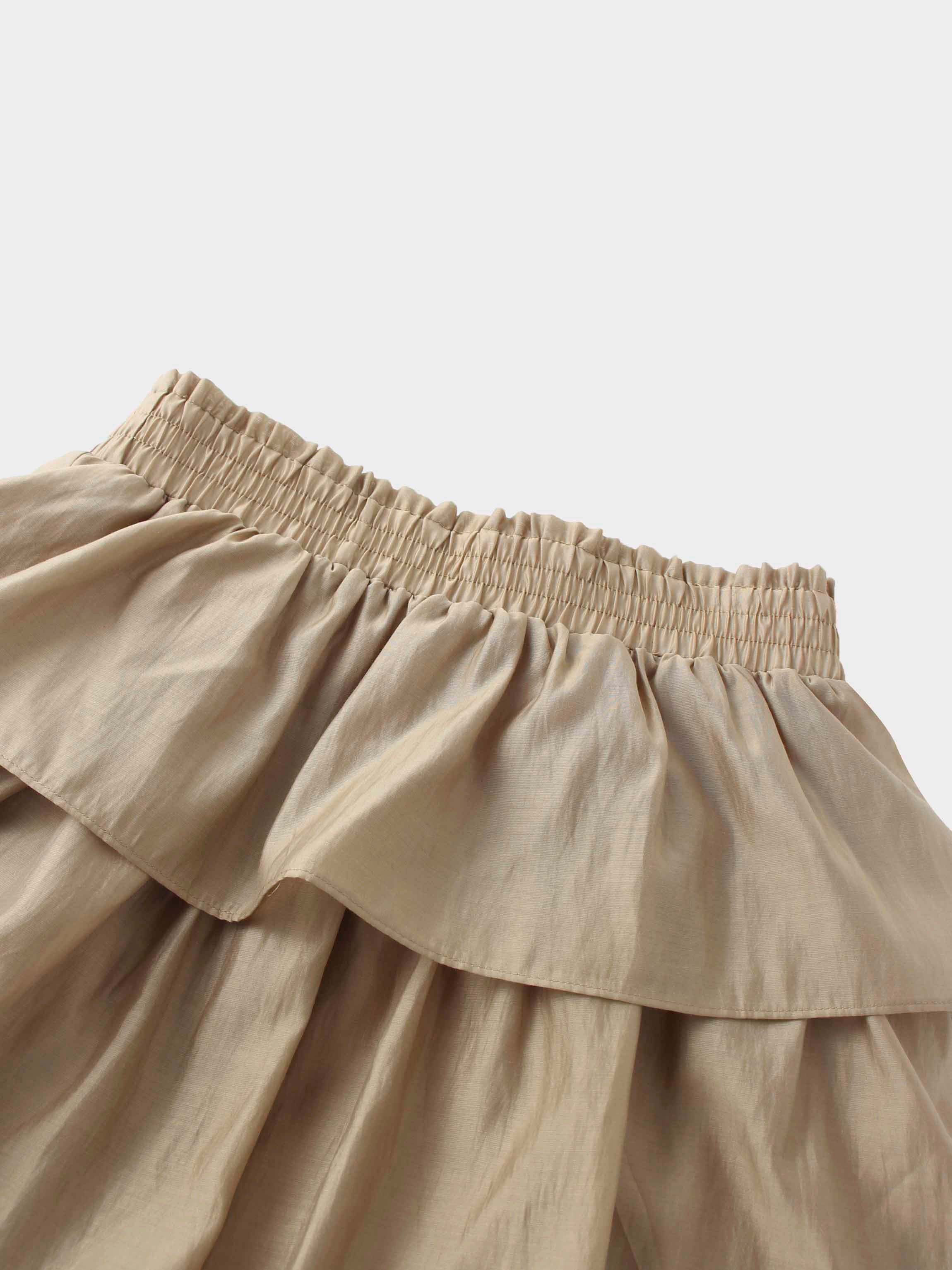 The Emme Layered Skirt-Sand