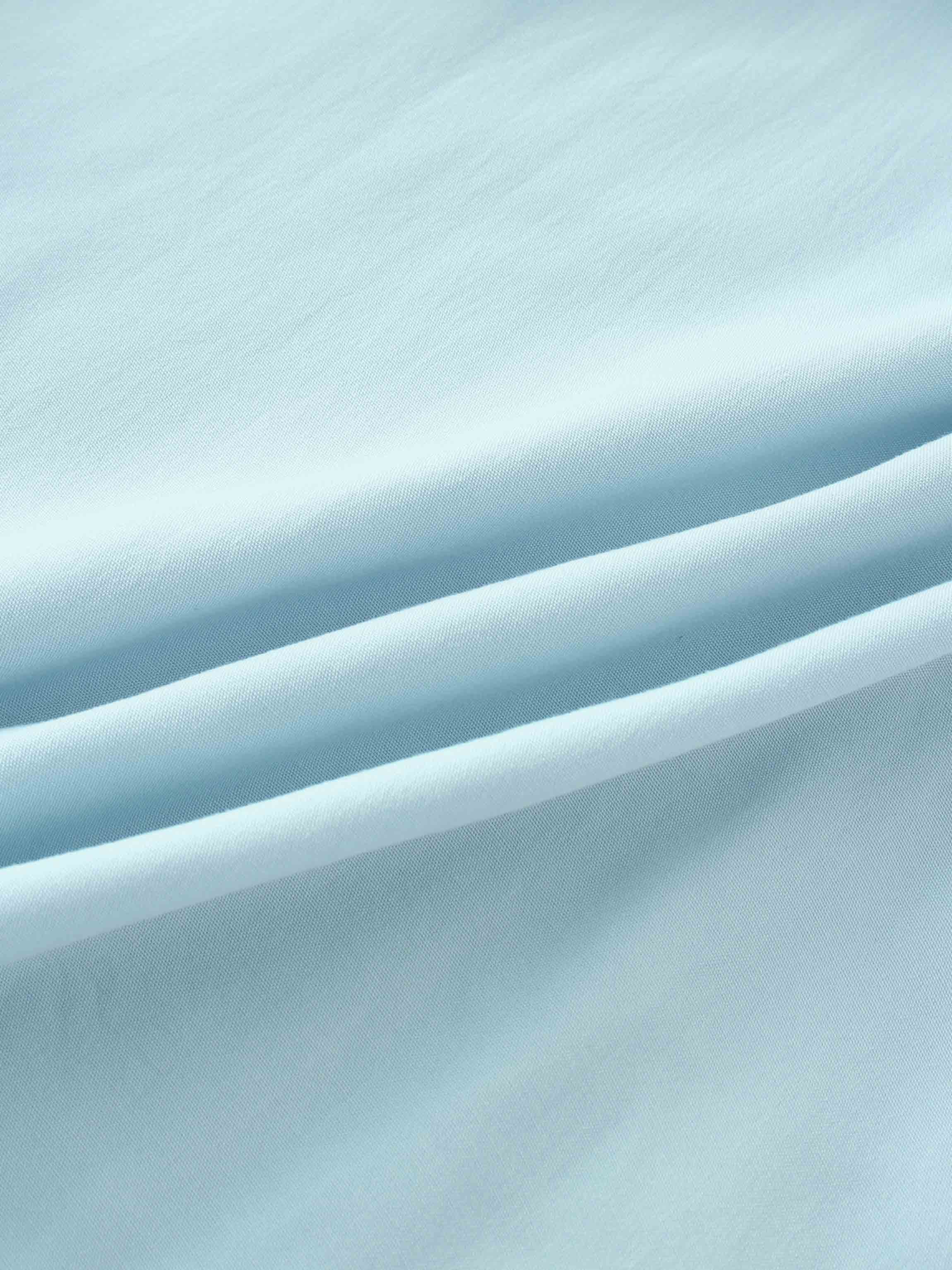 TRUMPET FLARE SKIRT-SKY BLUE