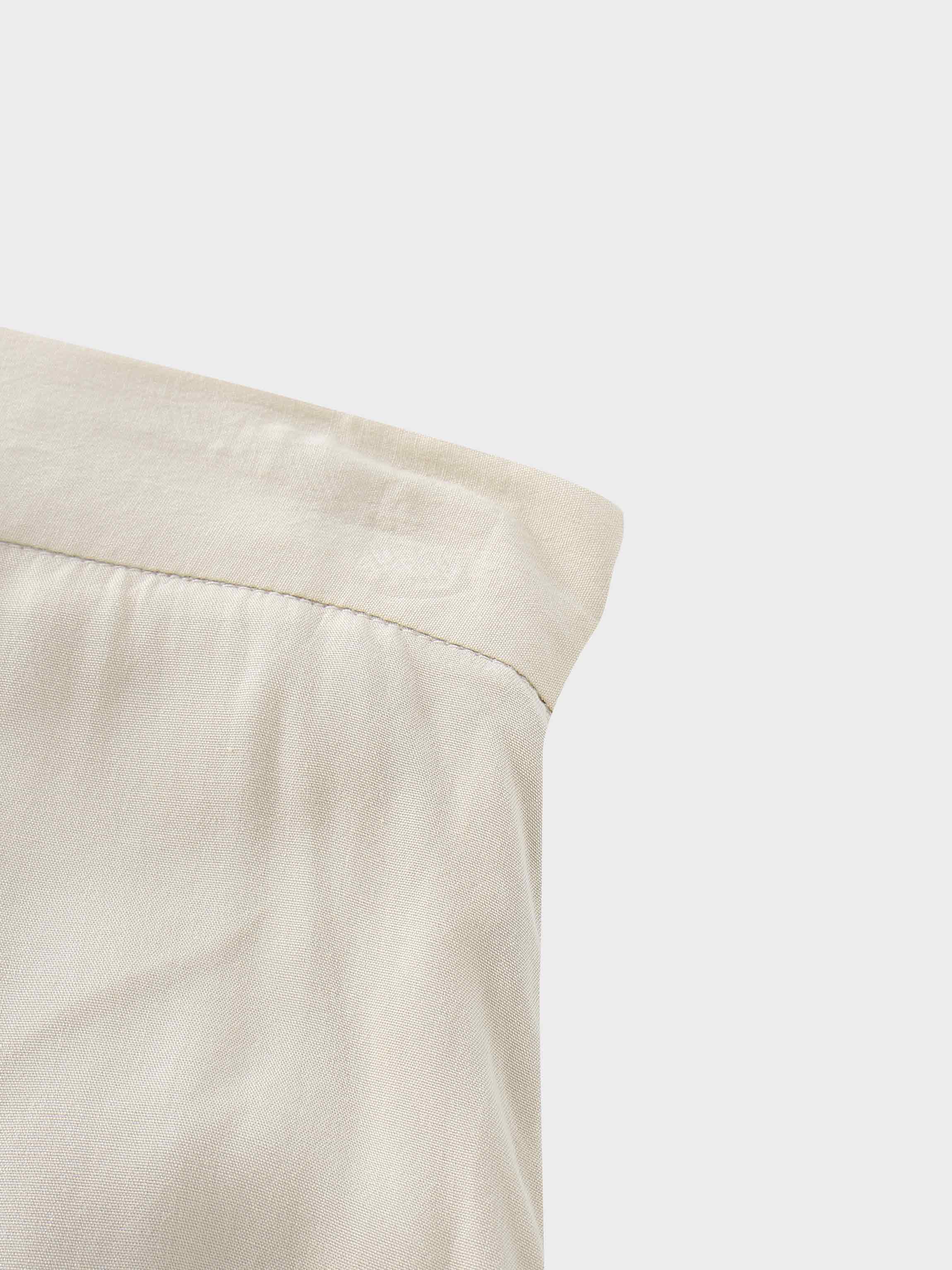 TRUMPET FLARE SKIRT-TAUPE