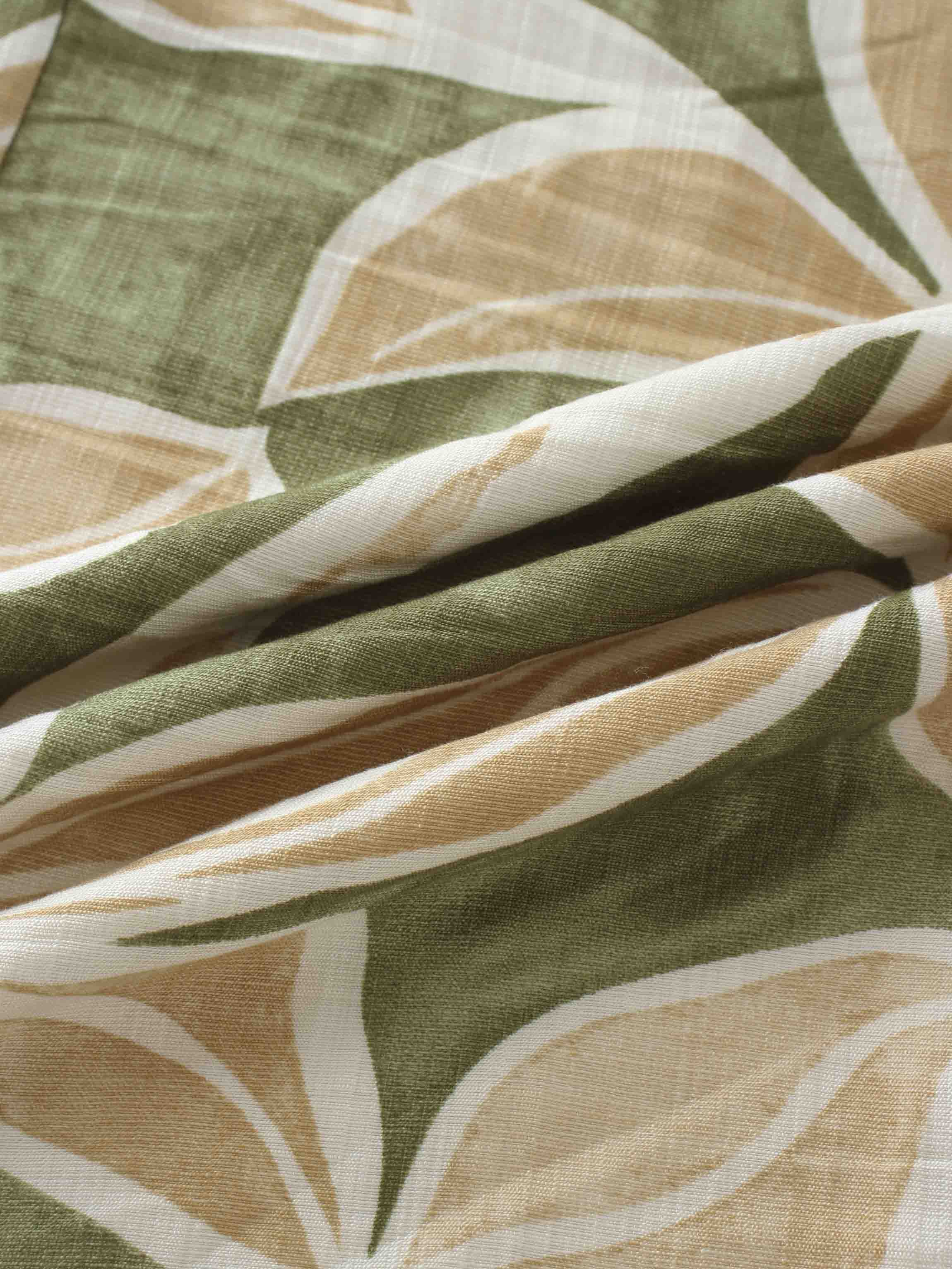 Side Tie Faux Wrap Skirt-Geo Floral