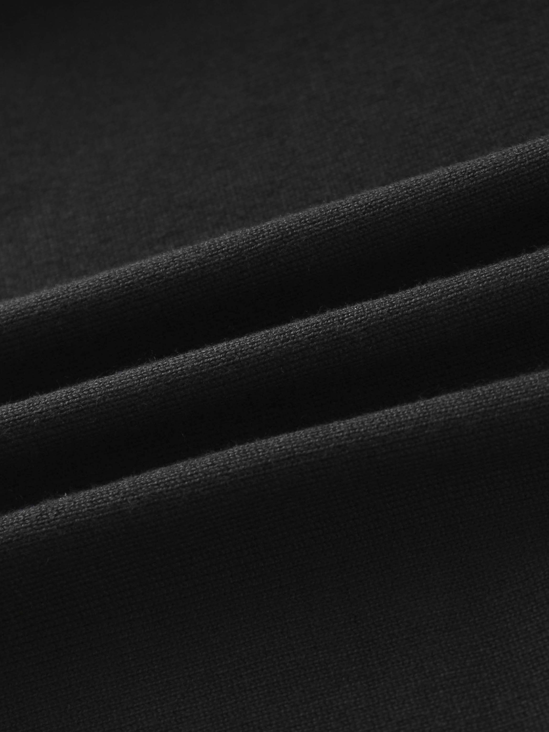 Embellished Cluster Crop Cardigan-Black