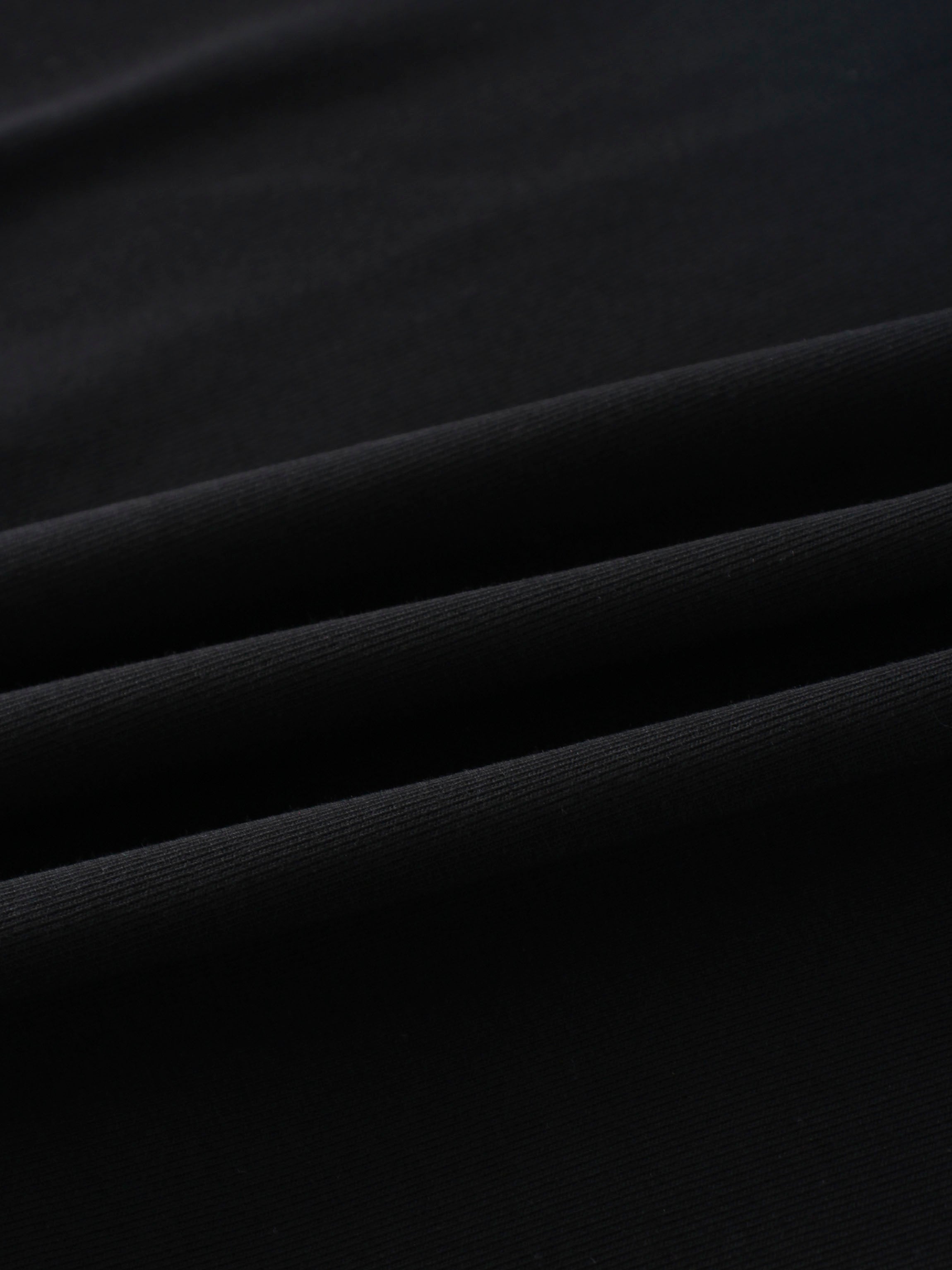 Wide Stripe Bomber-Black/Cobalt