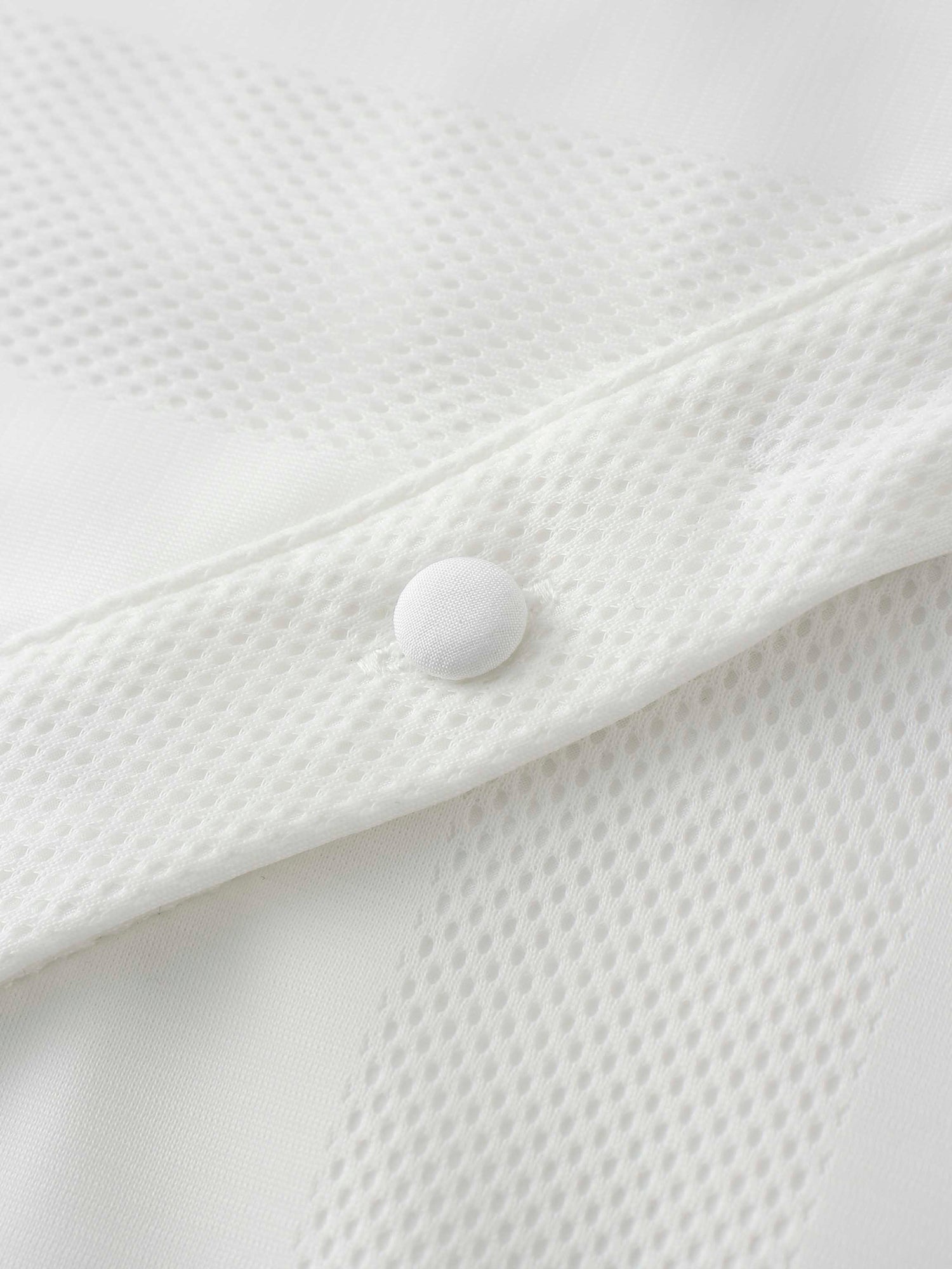 Perforated Blouse-White