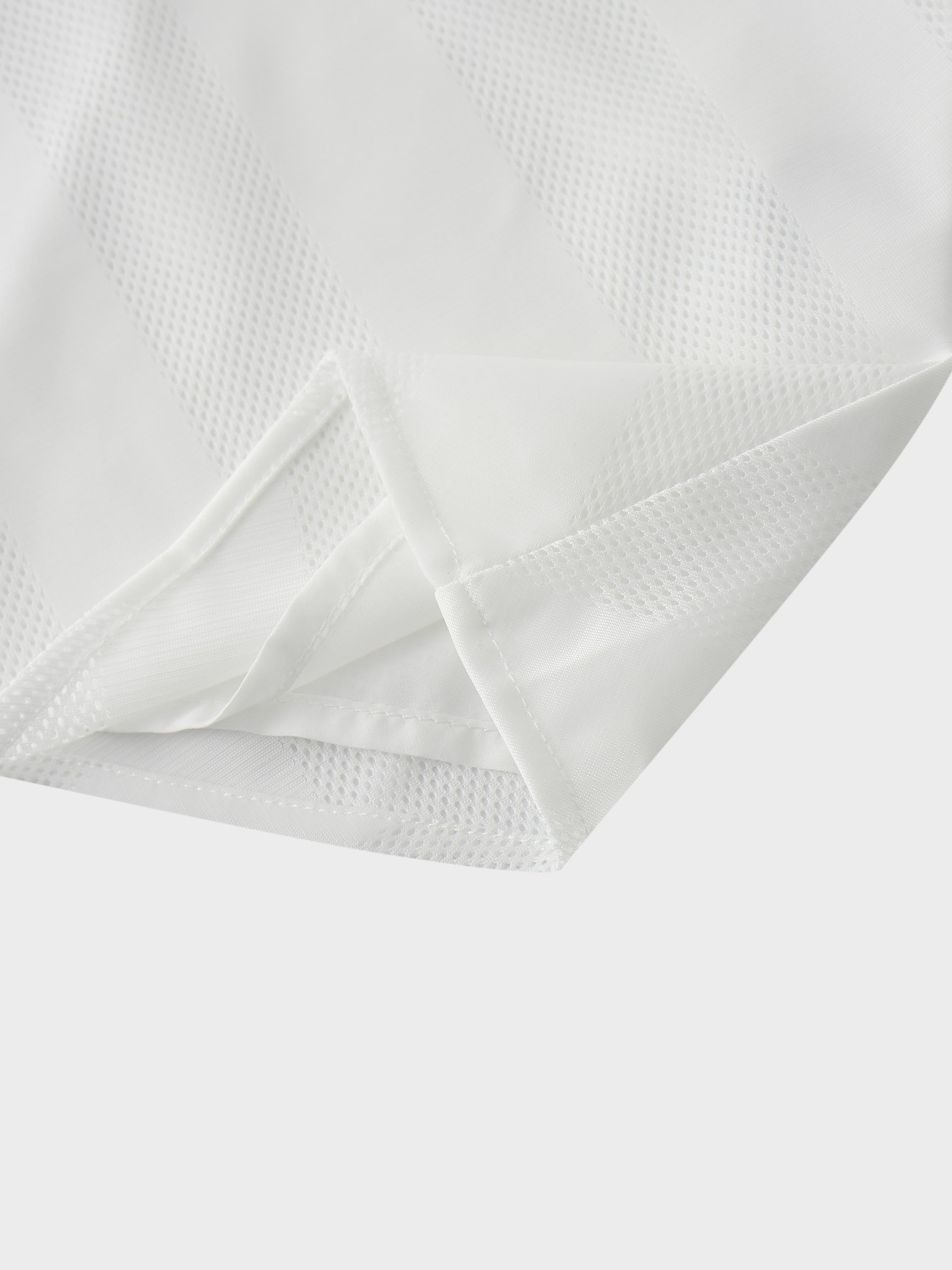 Perforated Blouse-White