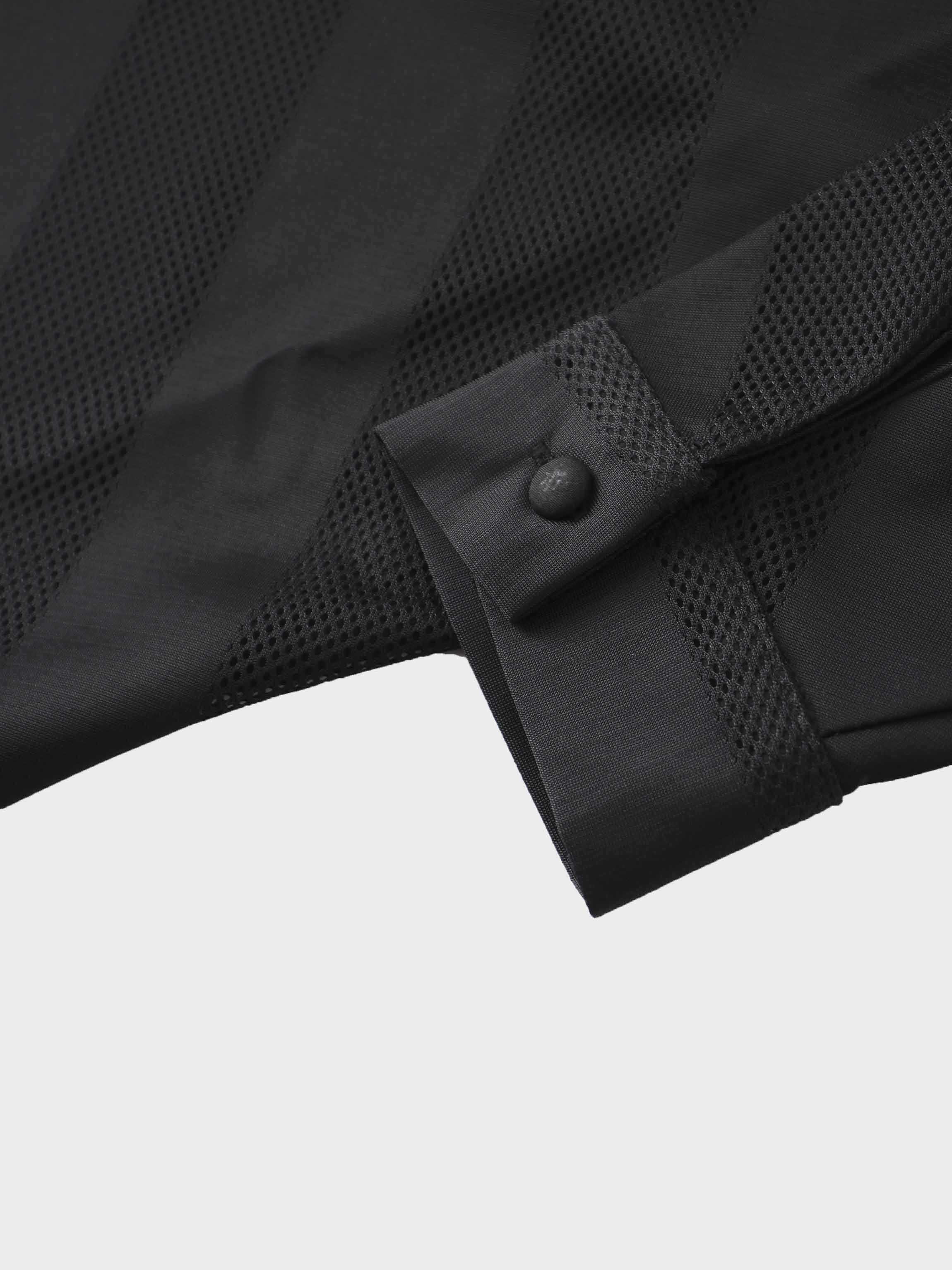 Perforated Blouse-Black