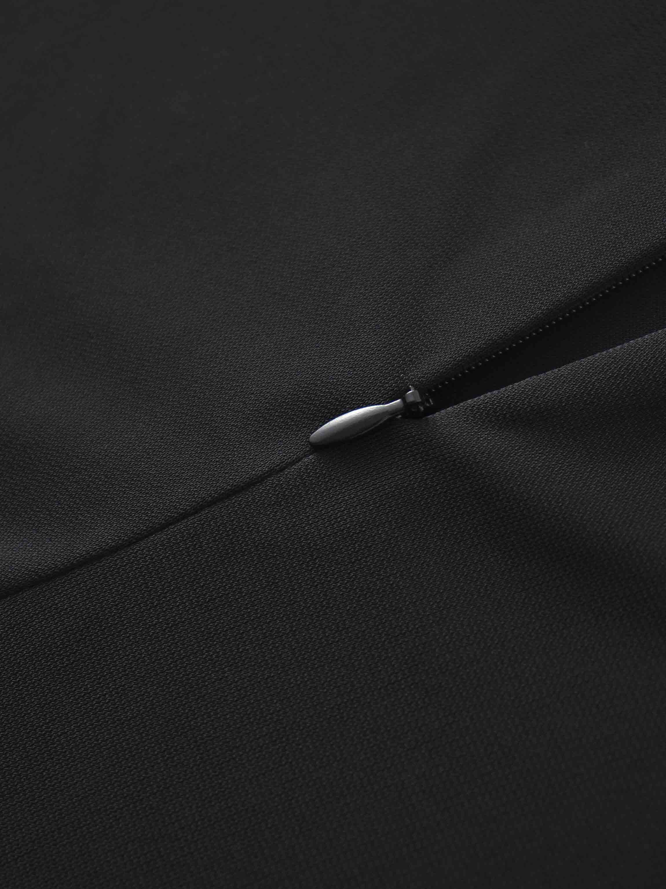 Princess Stitched High V top-Black