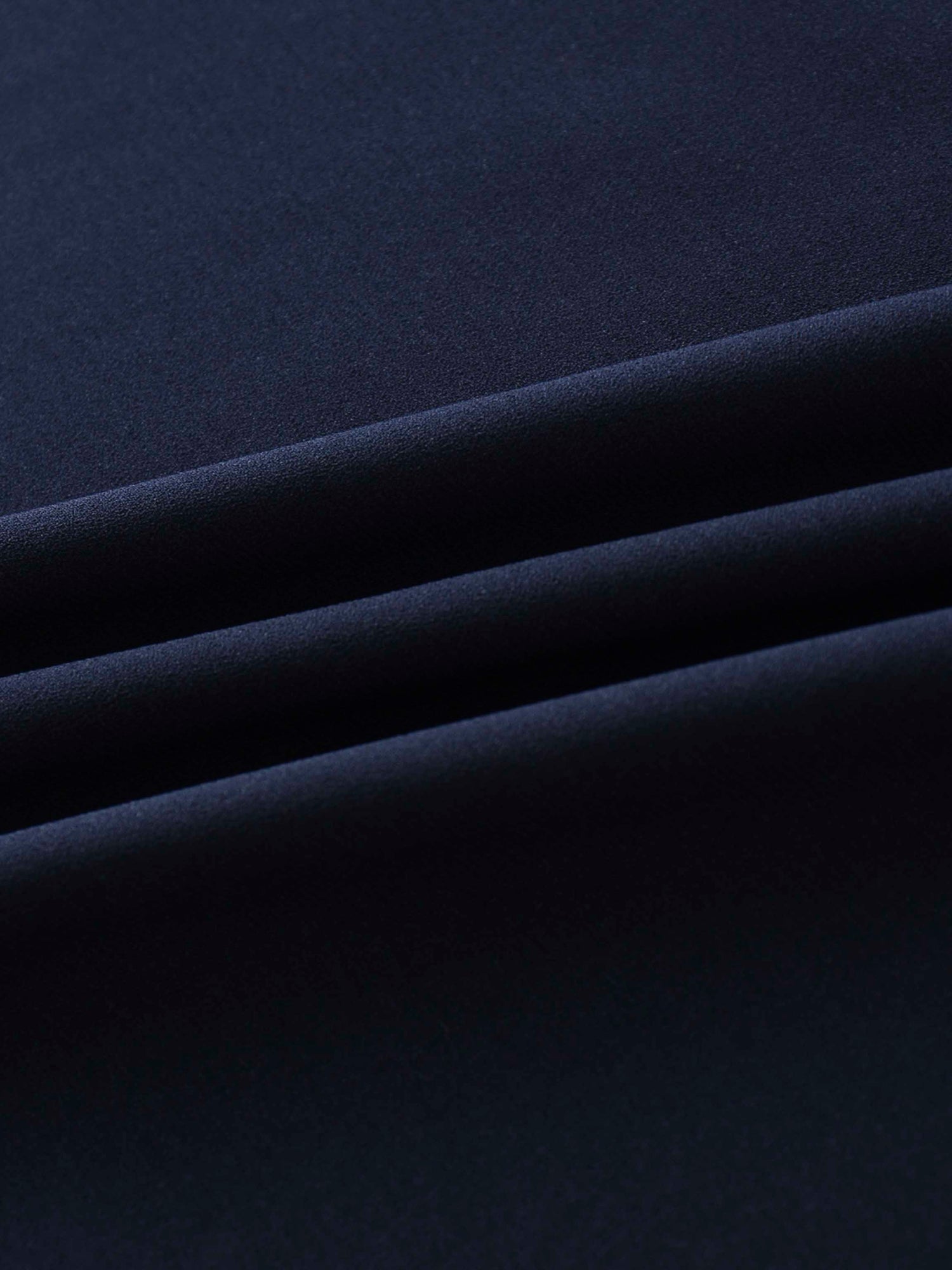 Side Button Yoke Skirt-Navy