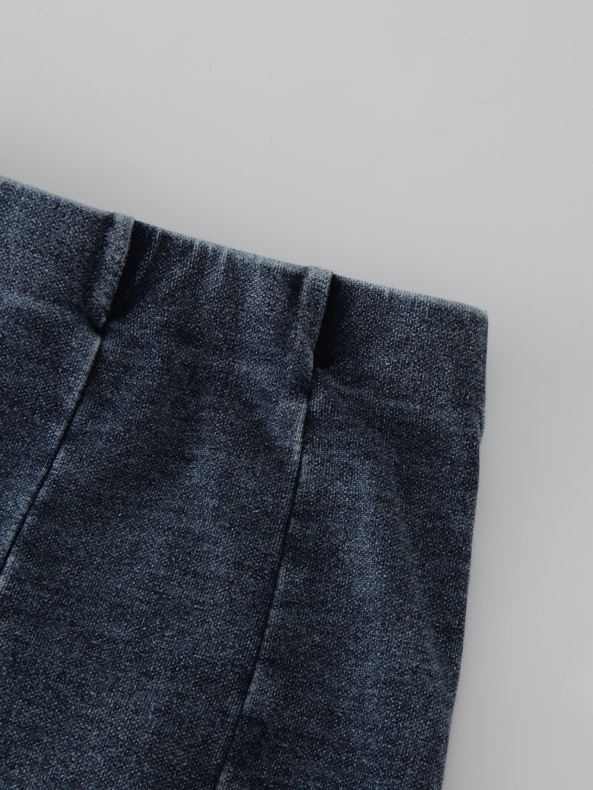 Jersey Paneled Skirt 37"-Blue