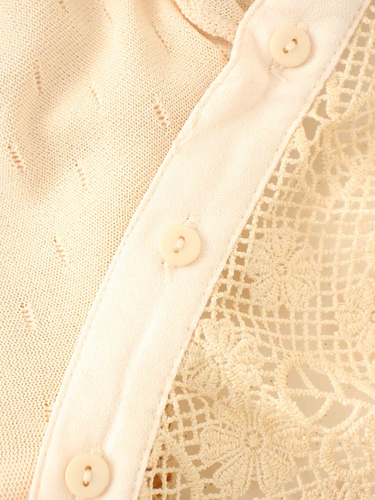 Crew Neck Pebbled Sweater-Bone