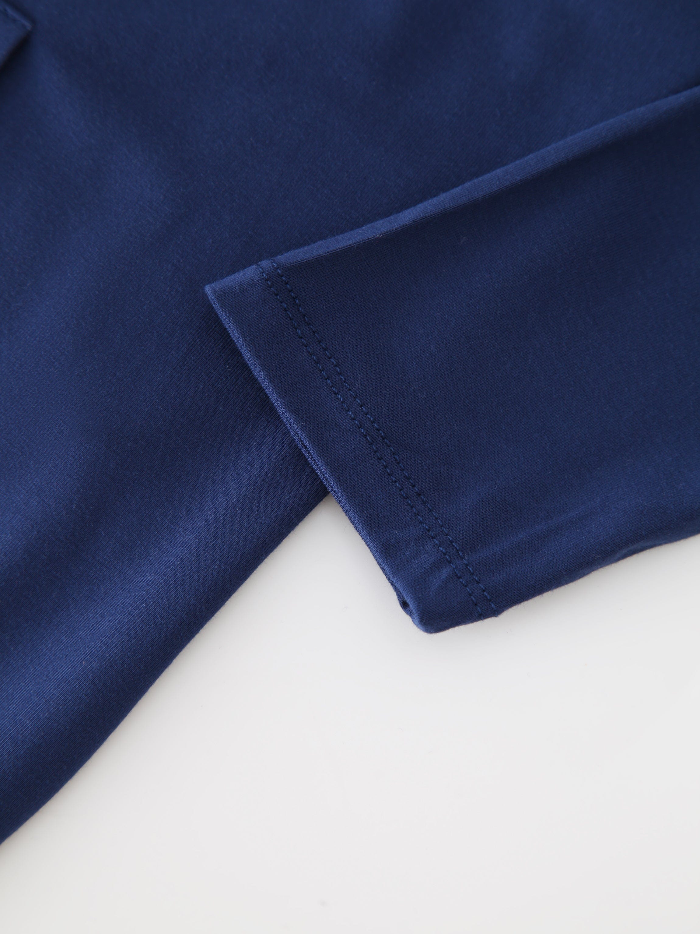 ZIP UP HOODIE-NAVY
