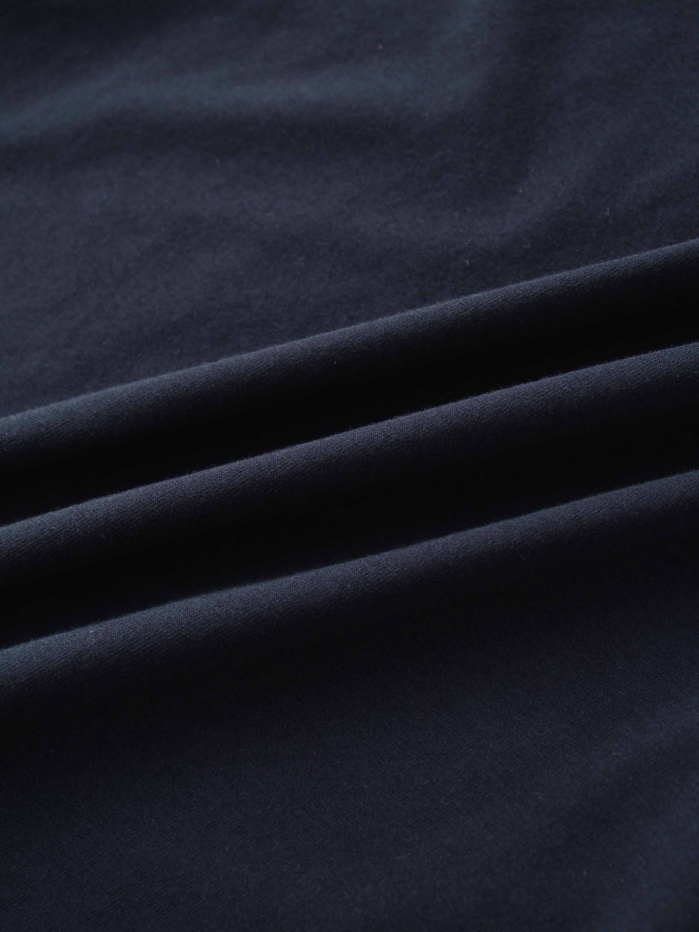 Pleat Front Button Down Dress-Navy