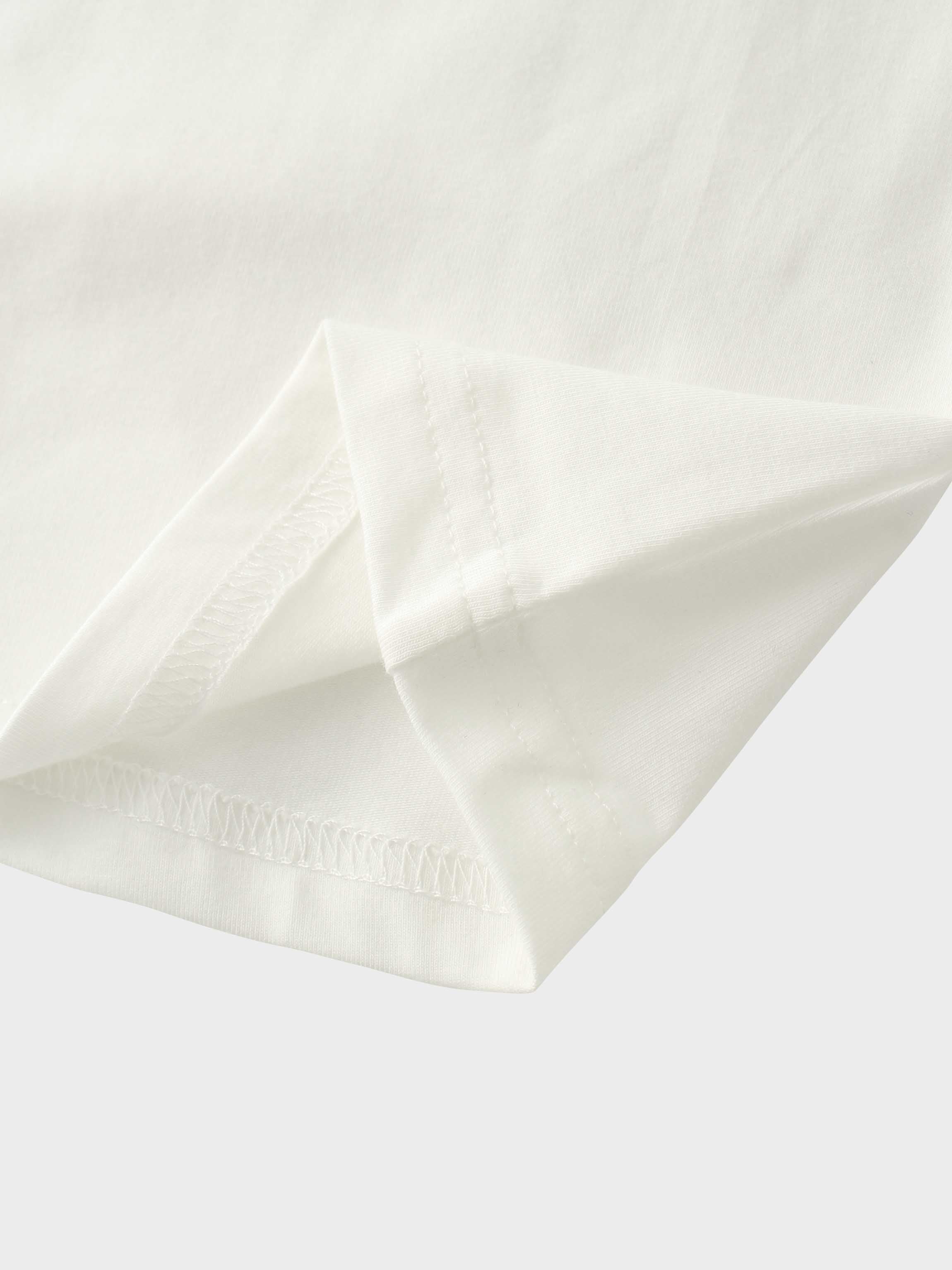 Pleat Front Button Down Dress-White