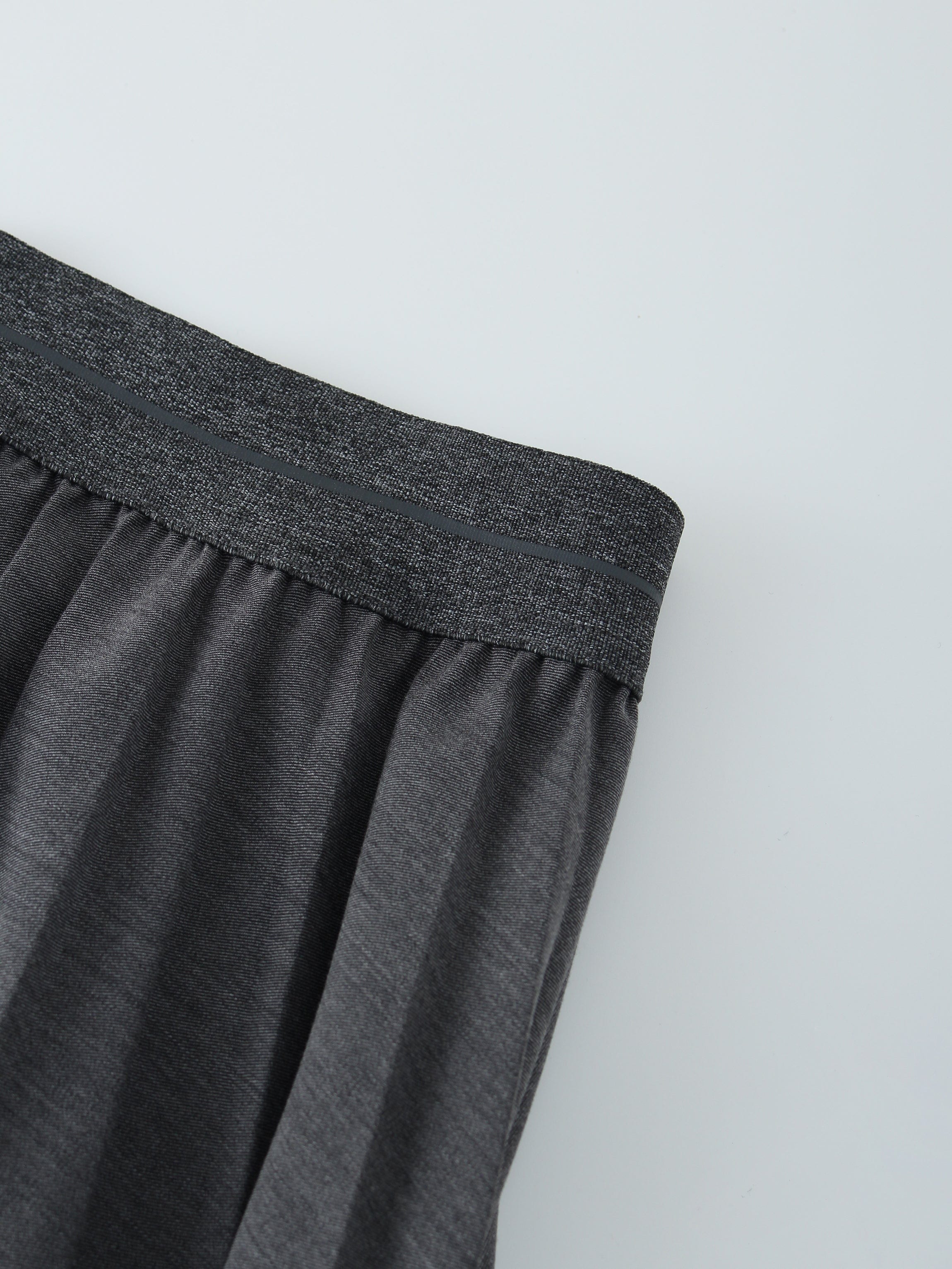 Falda Plisada 37"-Denim Negro