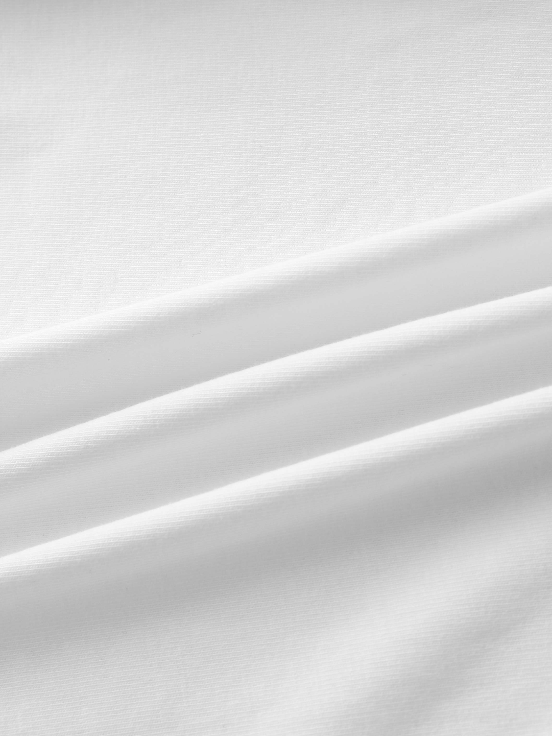 Camiseta Básica Cárdigan Corto-Blanco