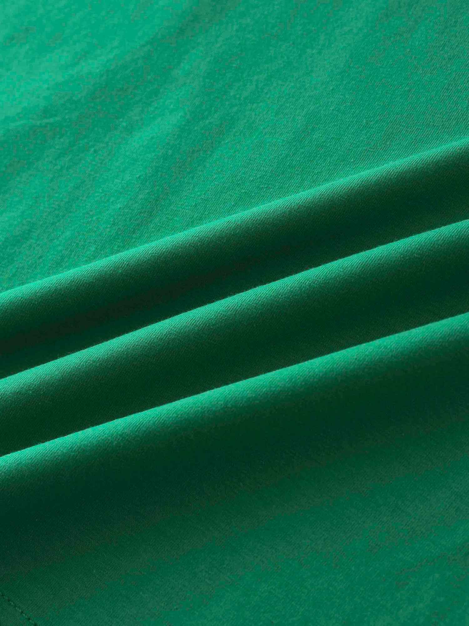 Crown Embossed T-Shirt-Kelly Green