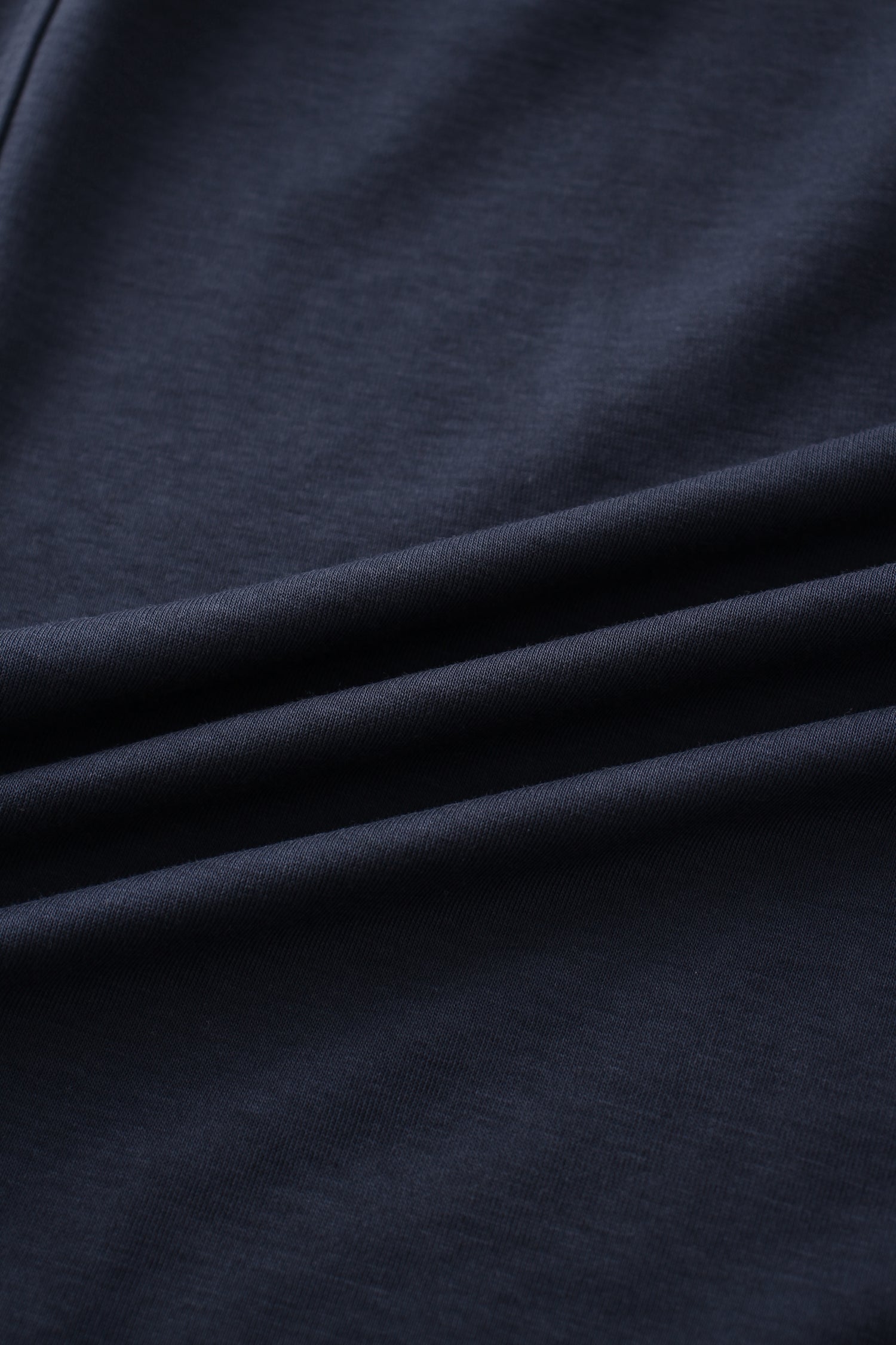 Drawstring Pocket T-Shirt Skirt-Navy