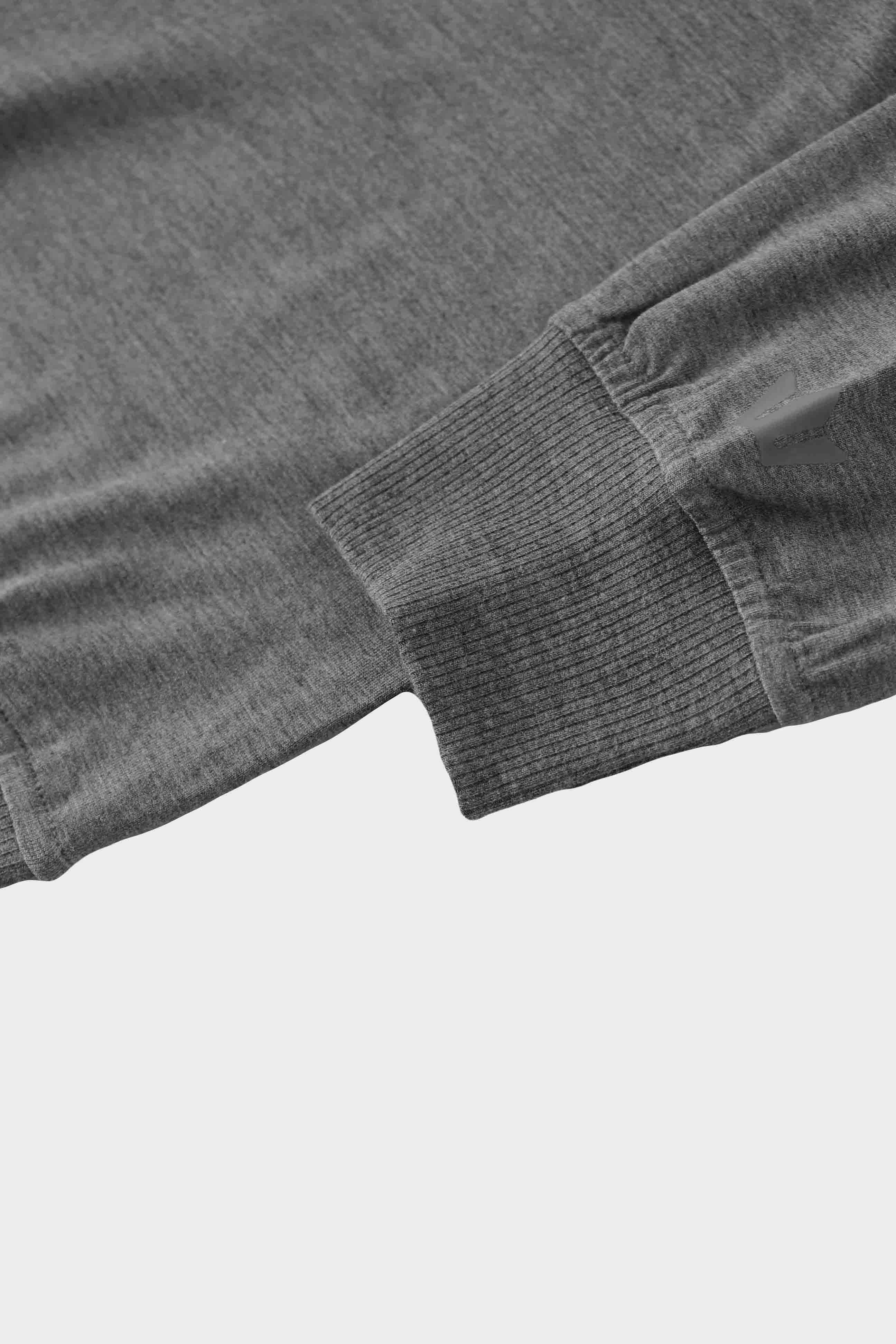 Cropped Tee-Grey