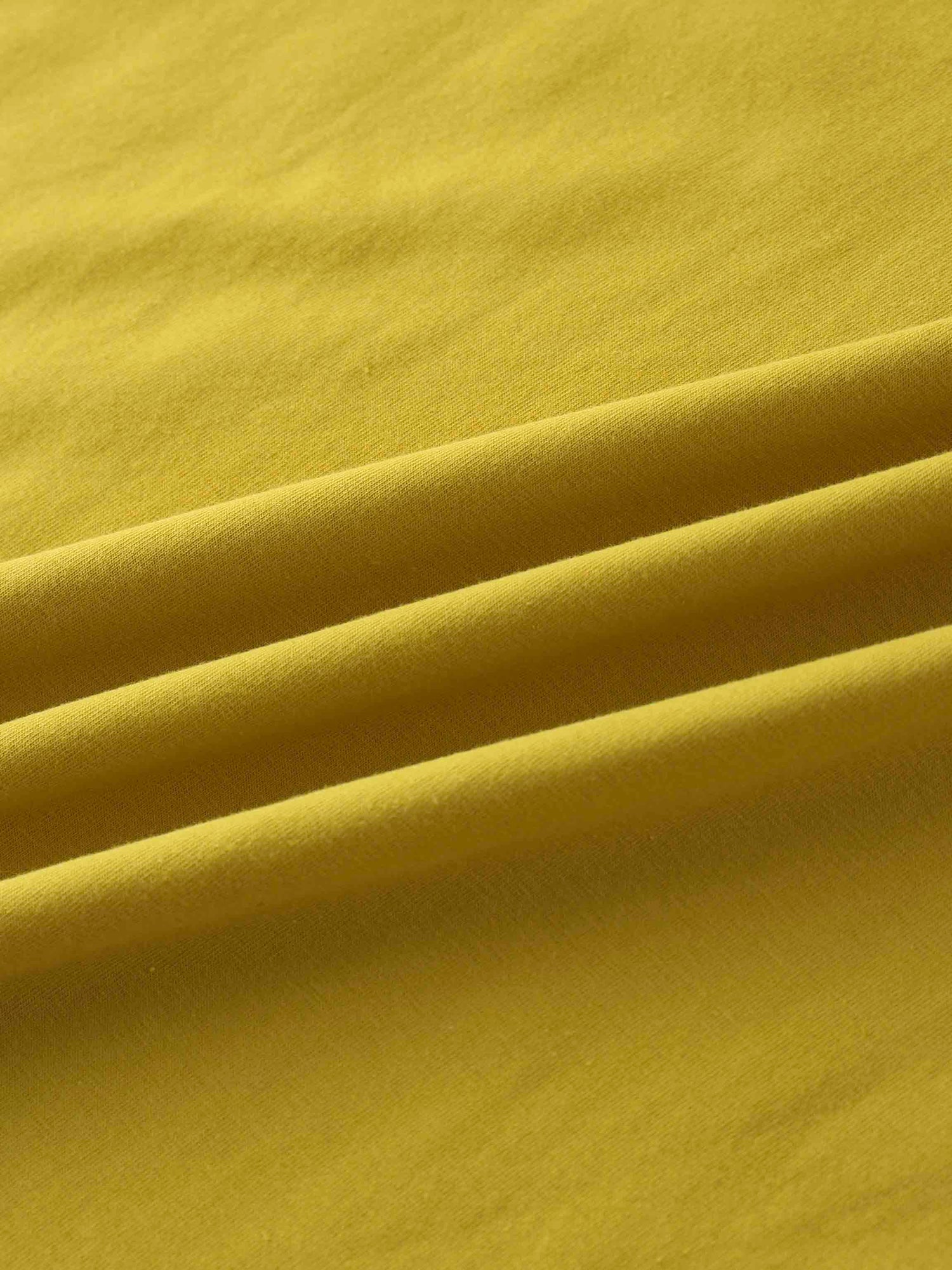 Oversized Rounded Hem T-Shirt-Lime Green